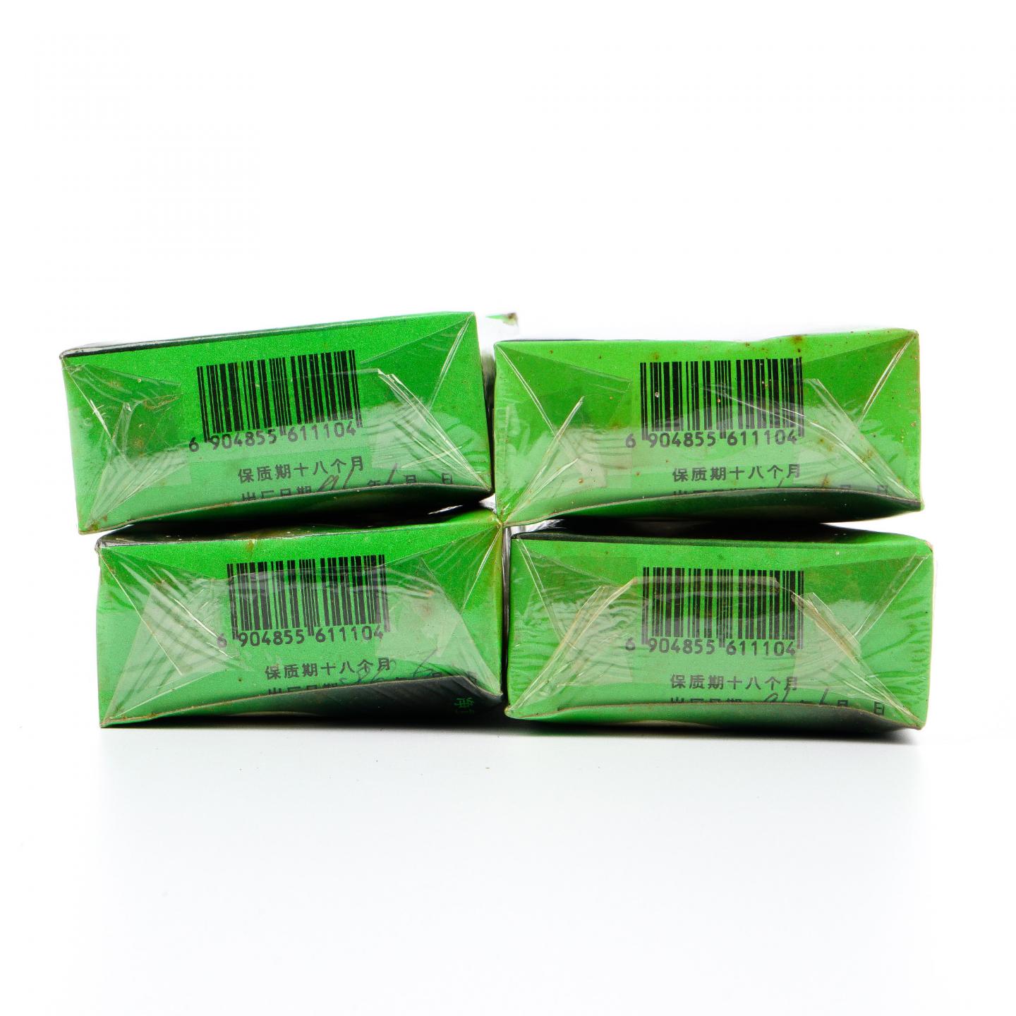 1996年 云南凤庆凤山茶厂河口分厂出品 糯米香茶 100g*4盒组 干仓