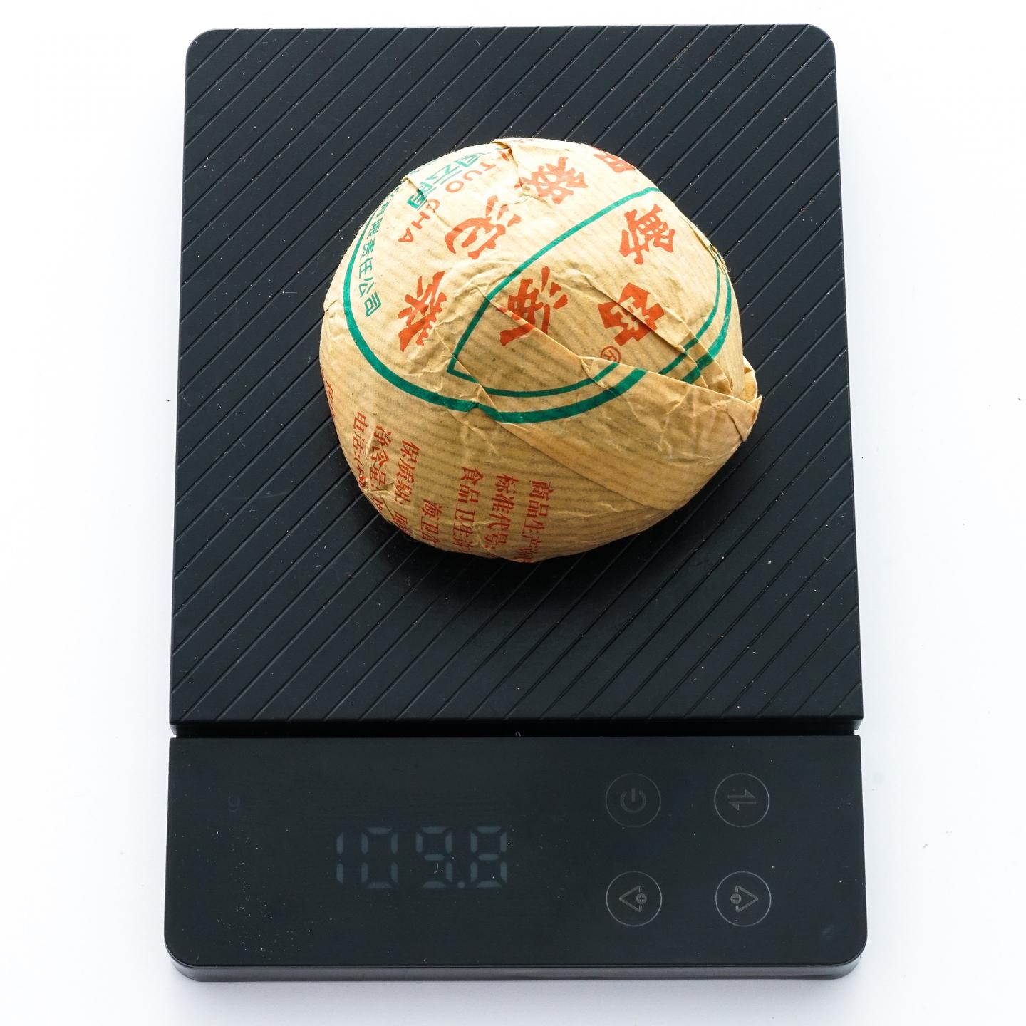 云南勐海茶厂 大益甲级沱茶 一条5沱 500g 干仓