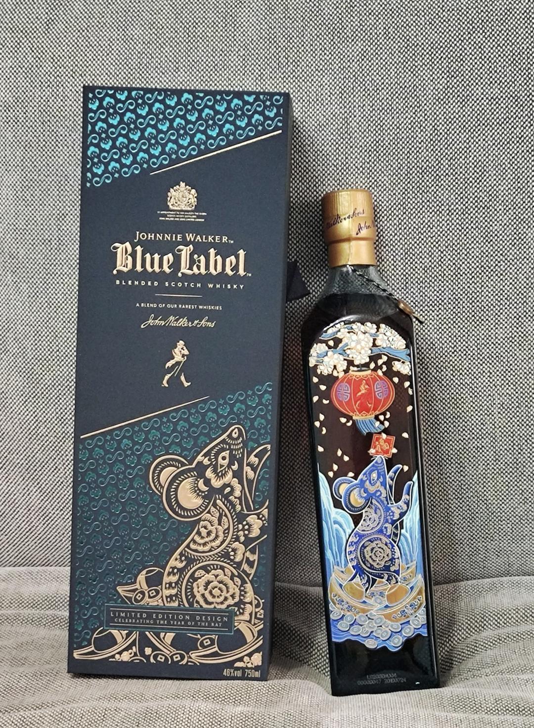 国行 尊尼获加蓝牌鼠年