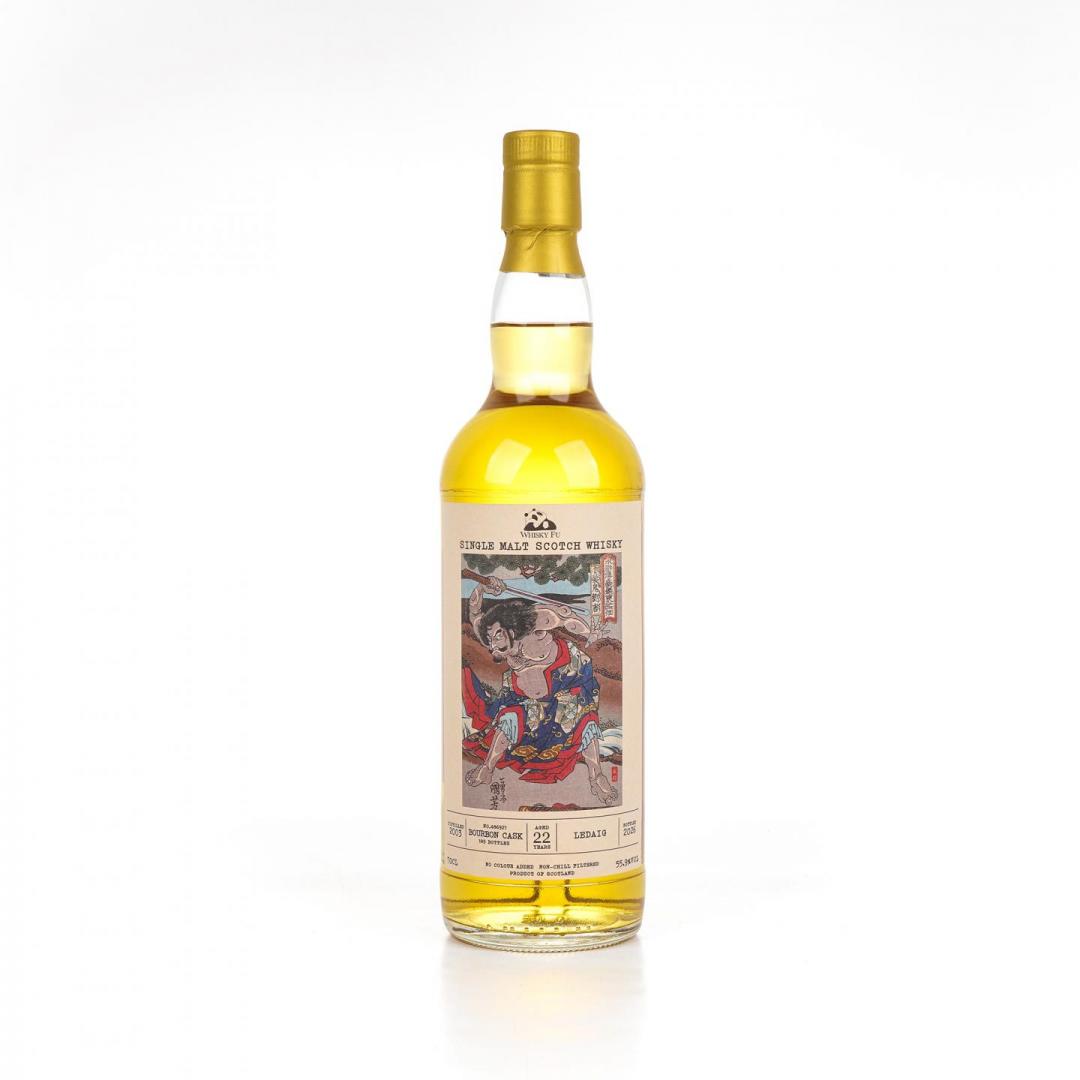 【高年份单桶】里爵2003-2026 22年「通俗水浒传豪杰·赤发鬼刘唐」波本桶单桶单一麦芽威士忌 55.9% 700ml