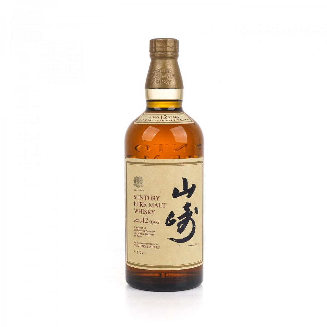 【绝版珍稀】80年代 山崎 双狮标12年单一麦芽威士忌 43% 750ml