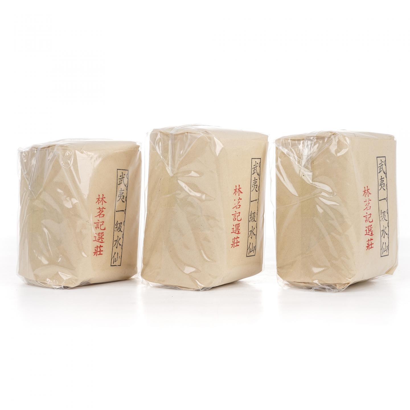 1980年代 林茗记选庄 武夷一级水仙 125克*3