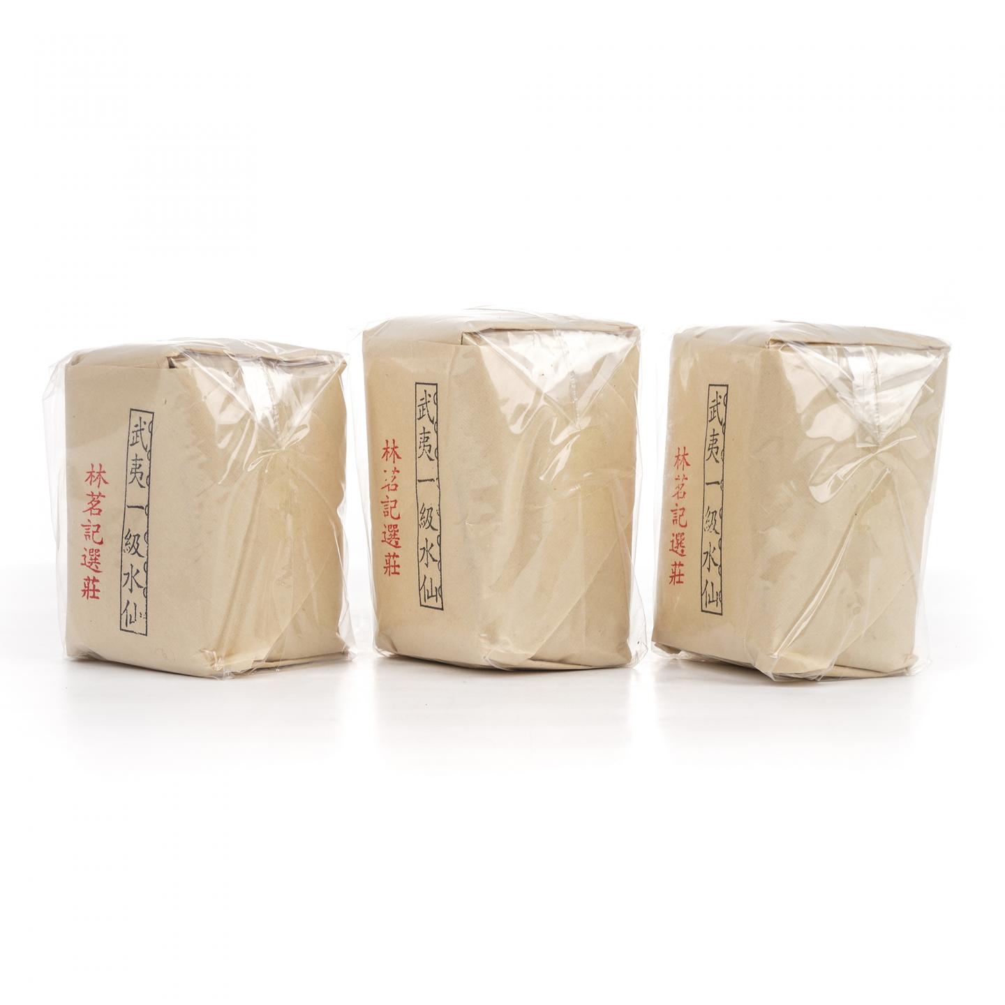 1980年代 林茗记选庄 武夷一级水仙 125克*3