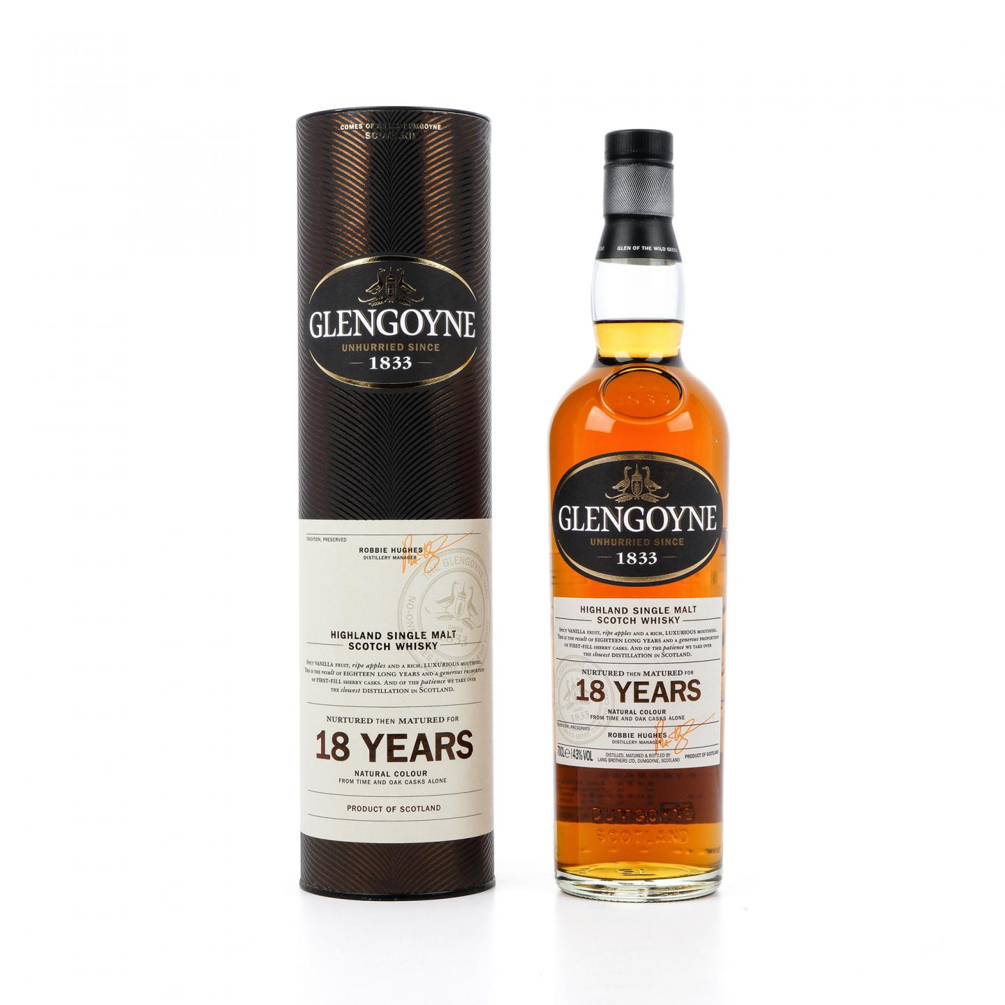 Glengoyne 格兰哥尼 18年 单一麦芽威士忌