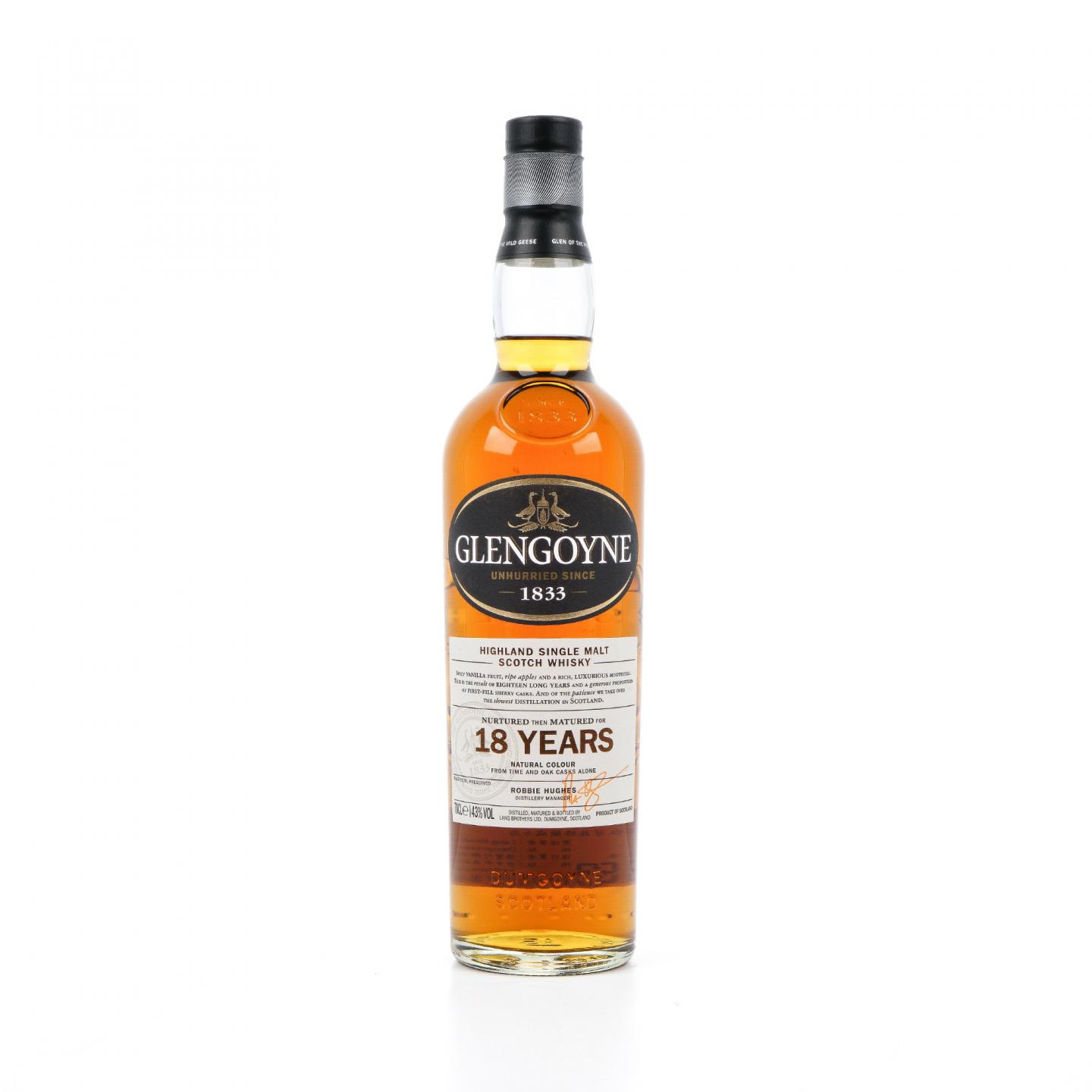 Glengoyne 格兰哥尼 18年 单一麦芽威士忌 43%Vol