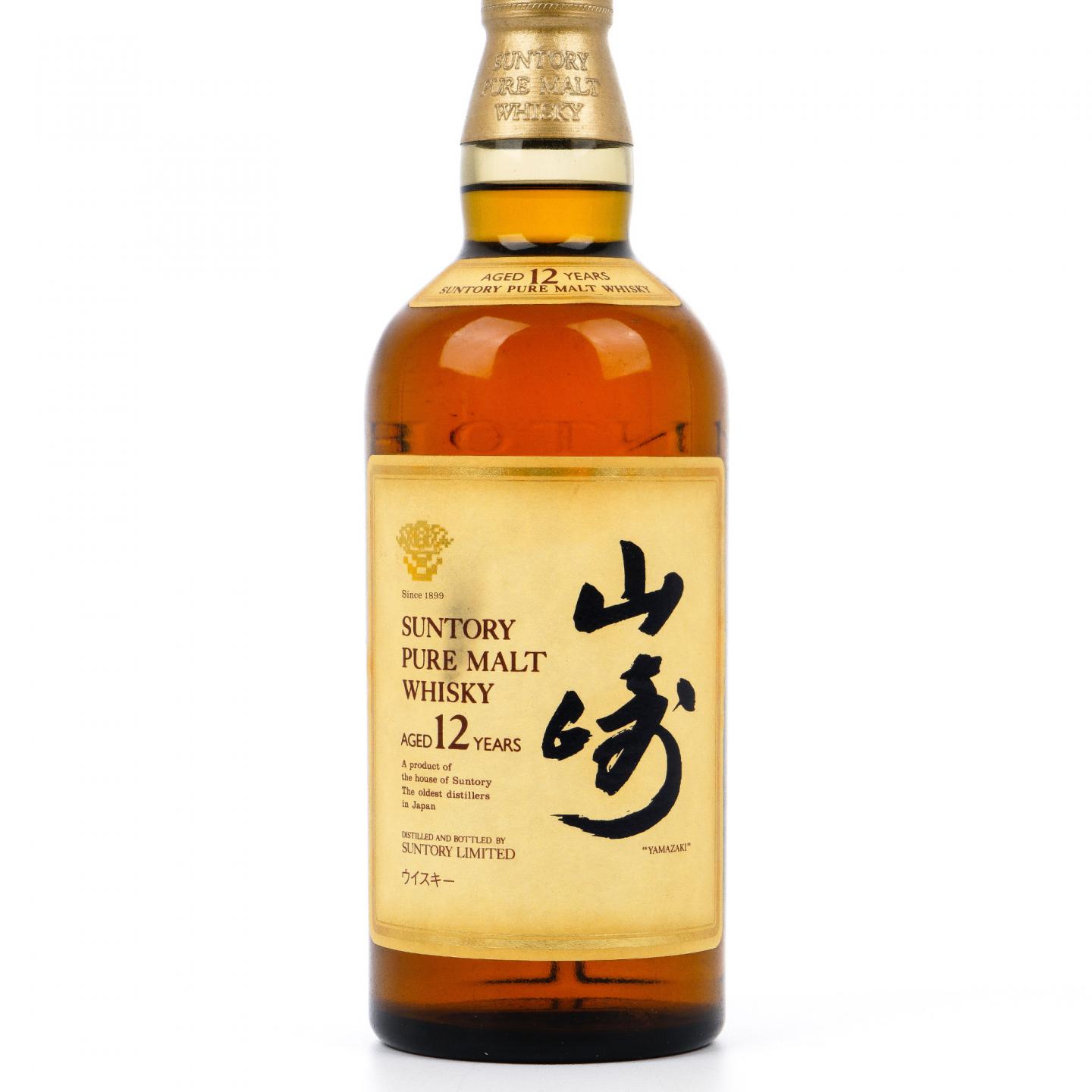 山崎 12年 金花标 Pure Malt 750ml