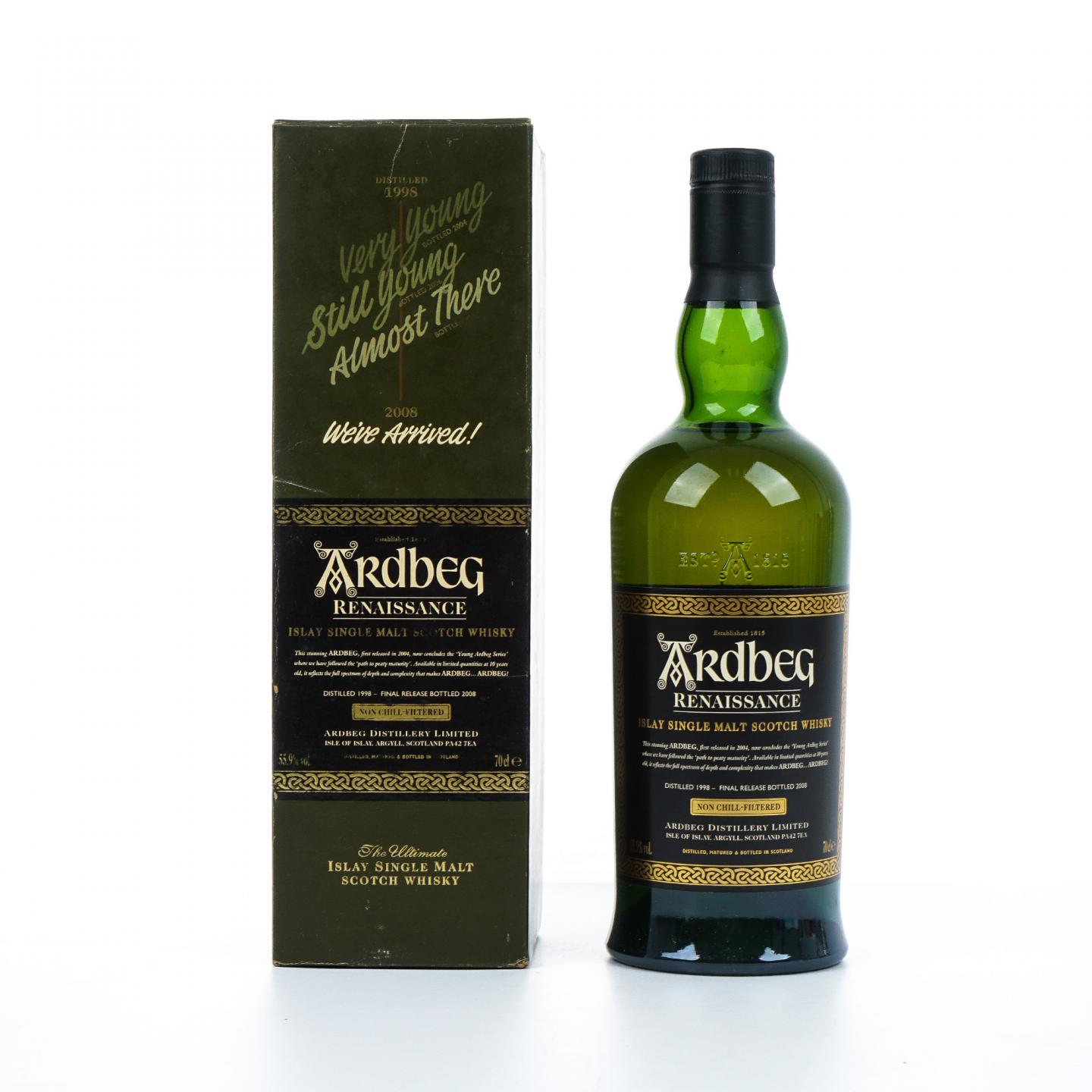 Ardbeg 阿贝 1998-2008 文艺复兴 Renaissance