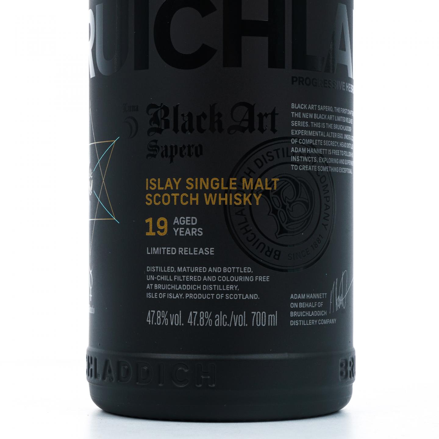 Bruichladdich 布赫拉迪 19年 2025 星图 Sapero 47.8%Vol.