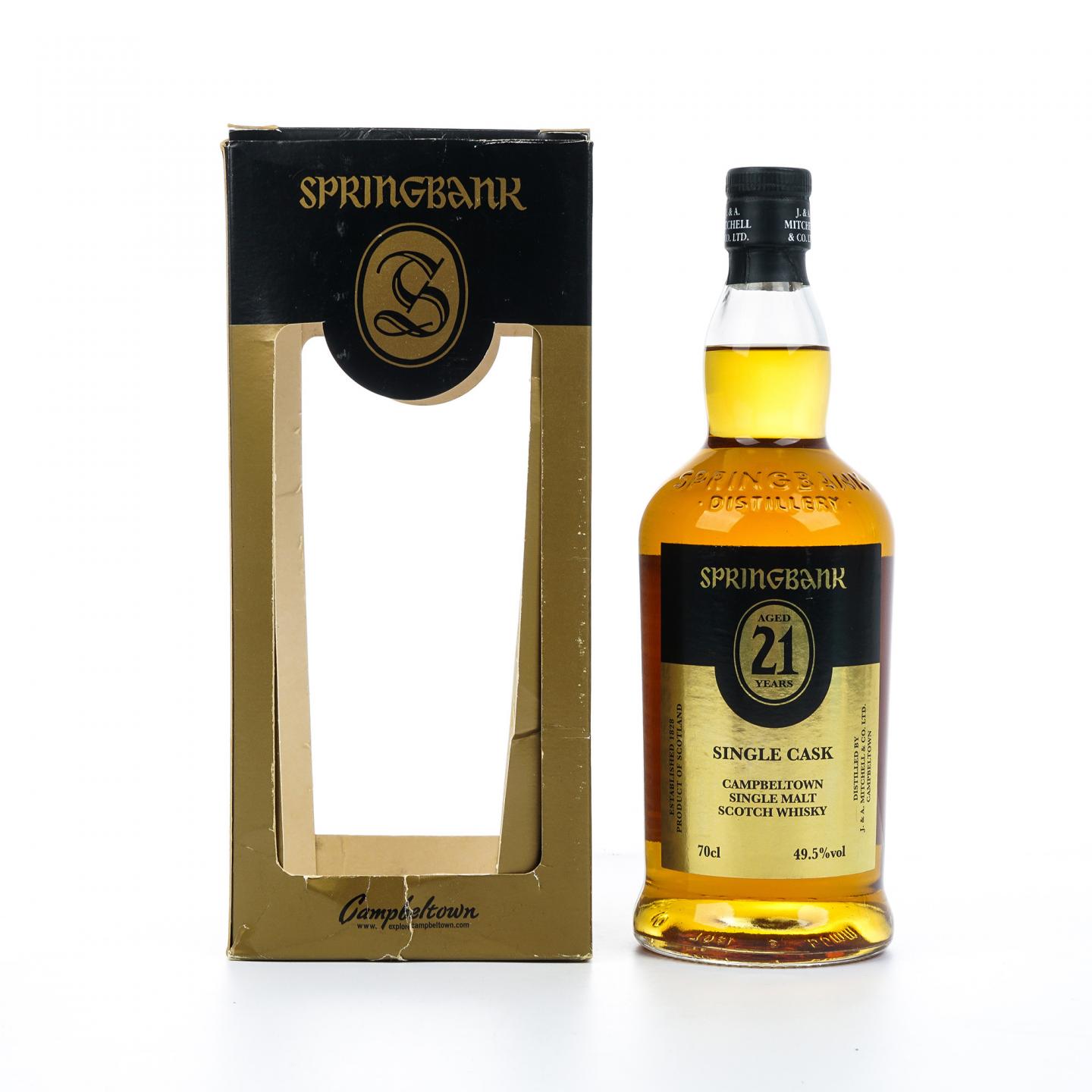 Springbank 云顶 21年 雪莉单桶