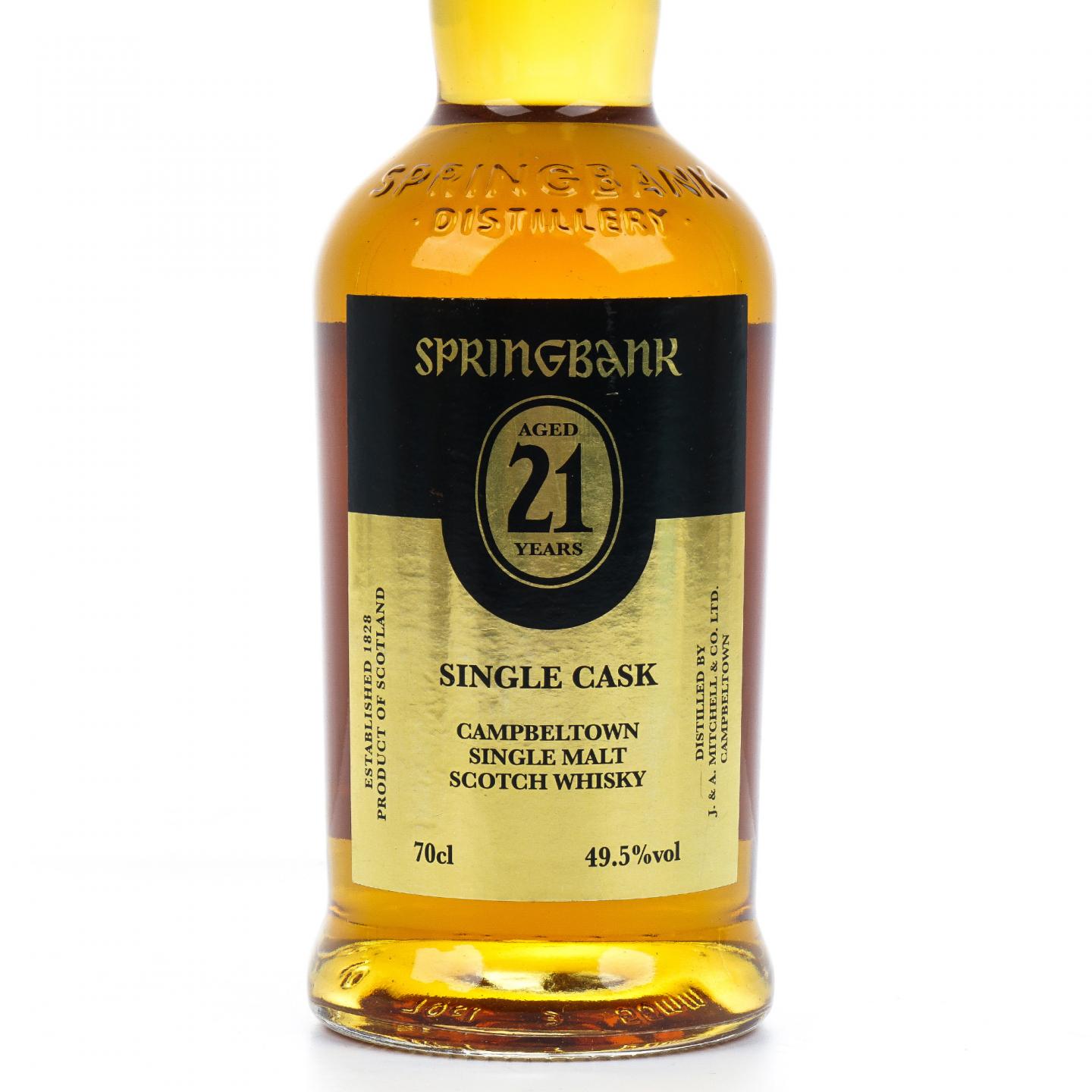 Springbank 云顶 21年 雪莉单桶
