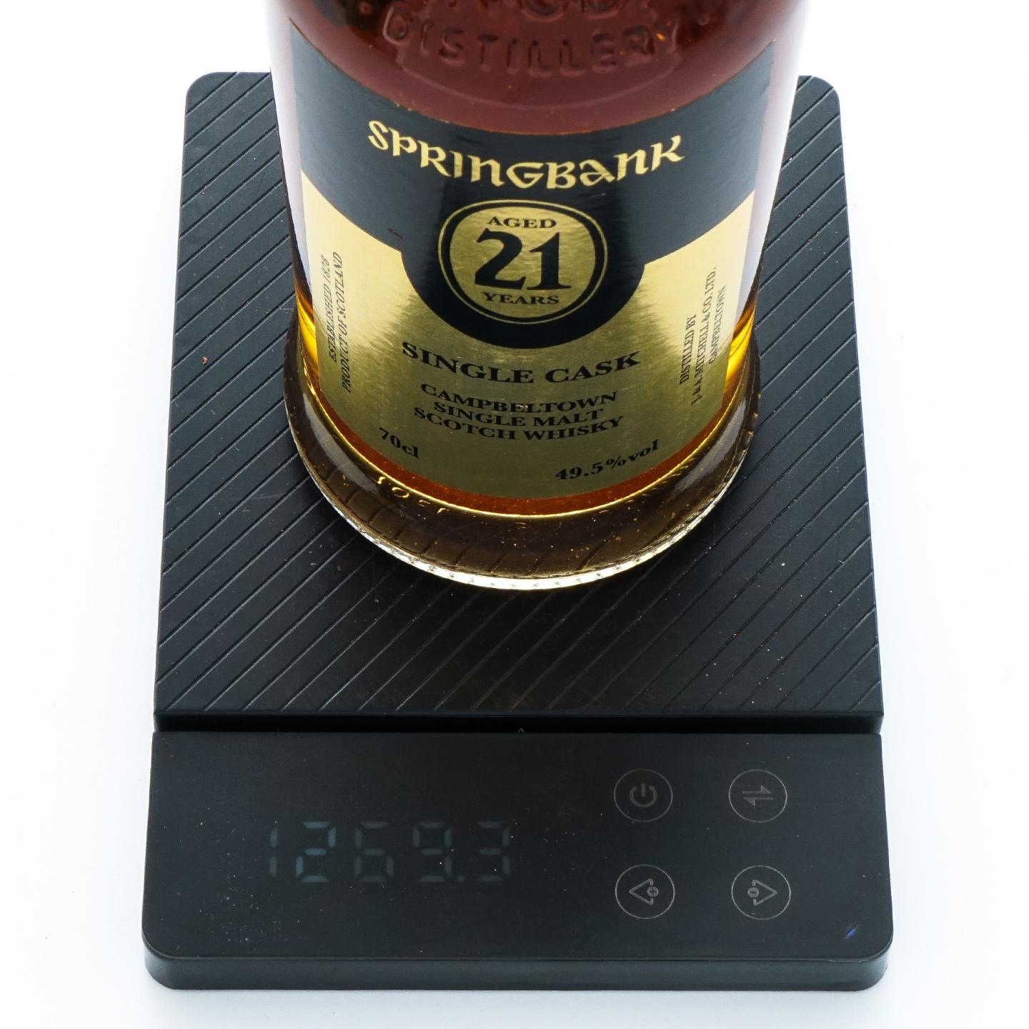 Springbank 云顶 21年 雪莉单桶