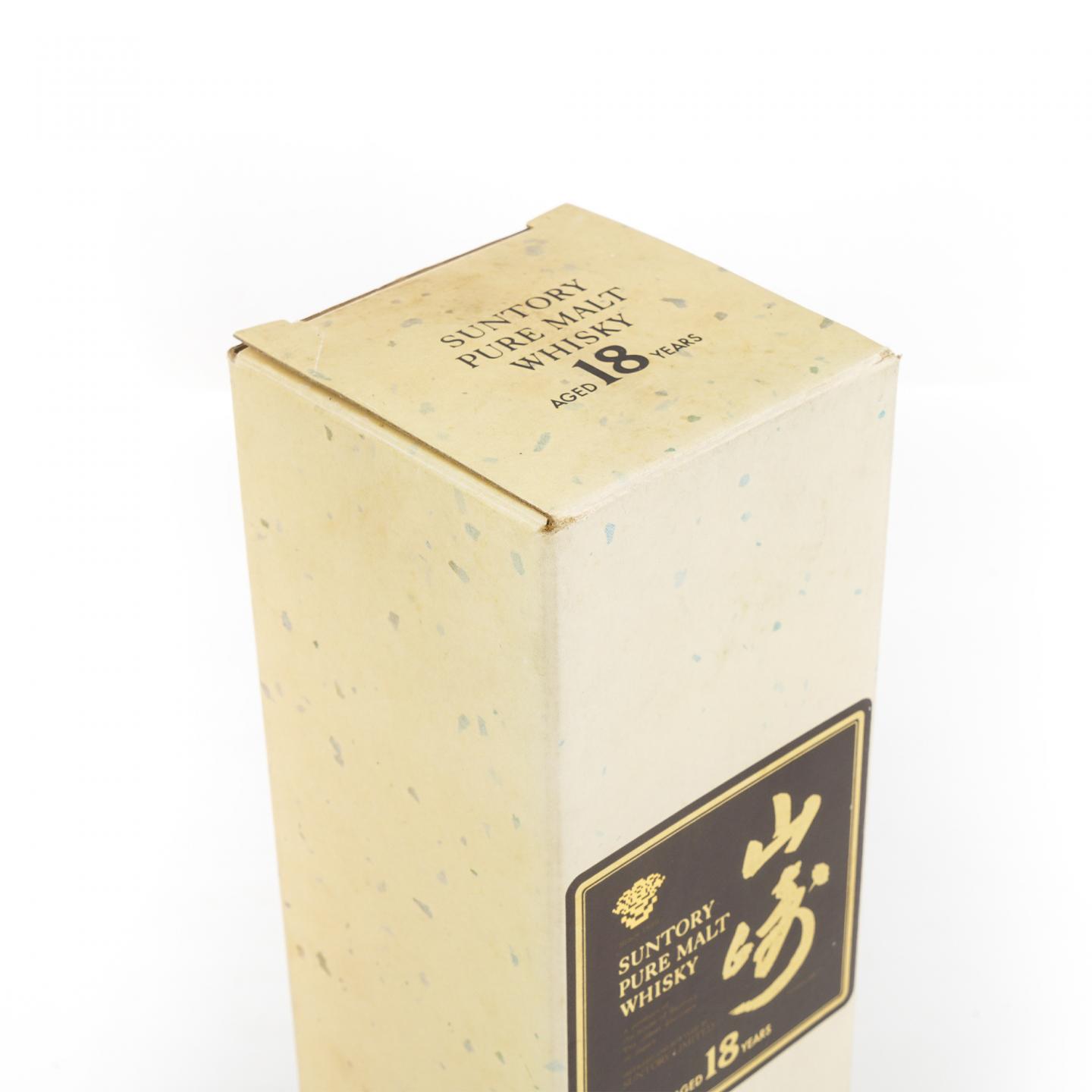 山崎 18年 第一版 金花标 Pure Malt 750ml