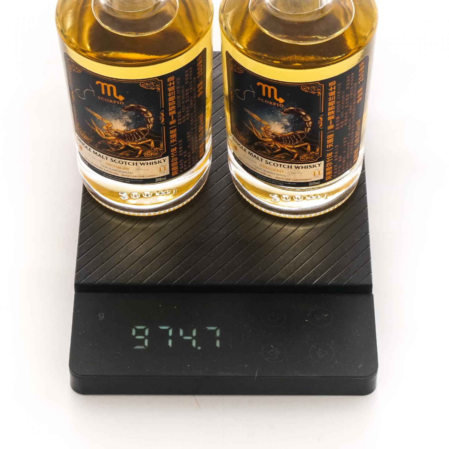 【酒版】Ardmore 阿德摩尔 11年 2025 天蝎座 单桶桶强 200ml*2支组