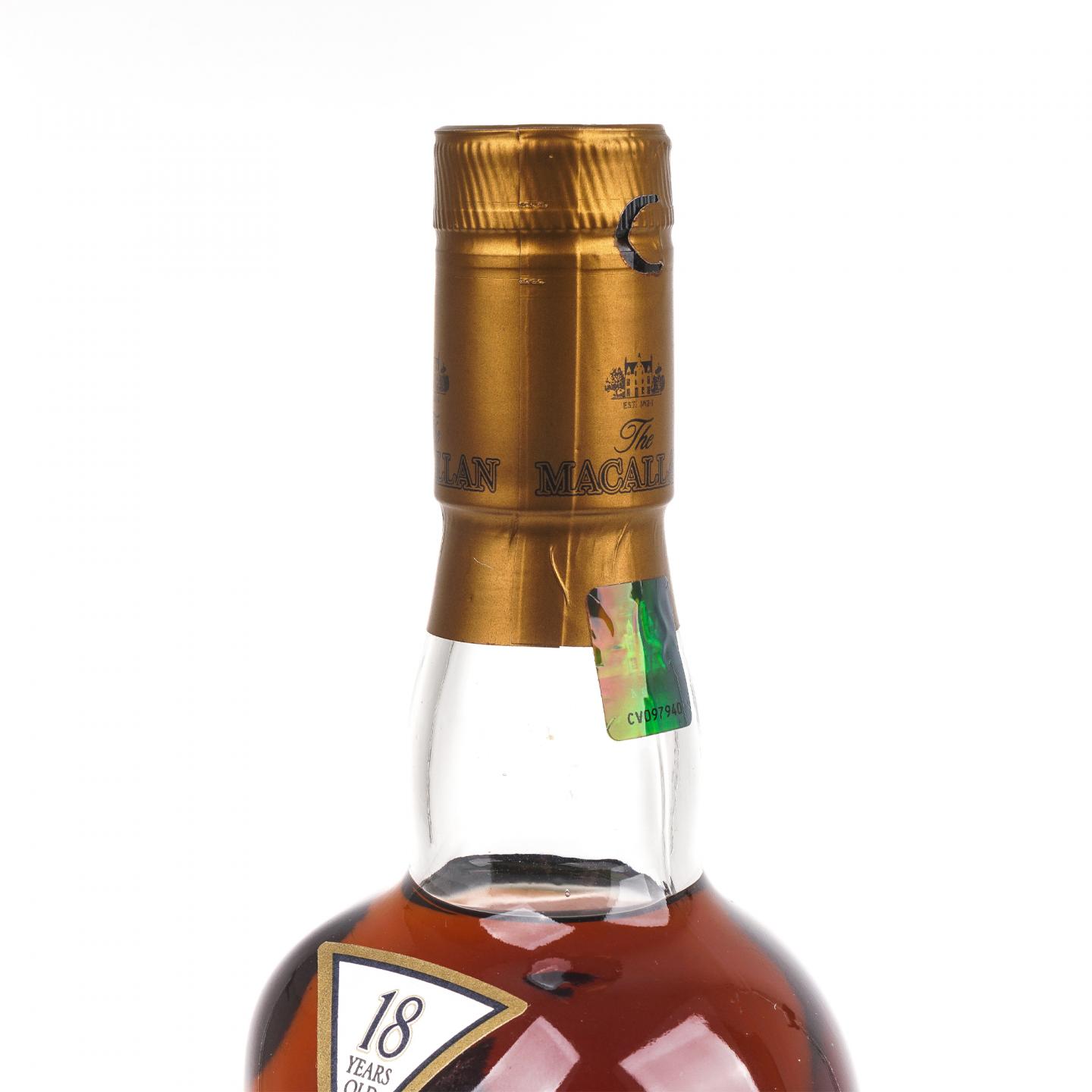 Macallan 麦卡伦 18年 2017 雪莉桶