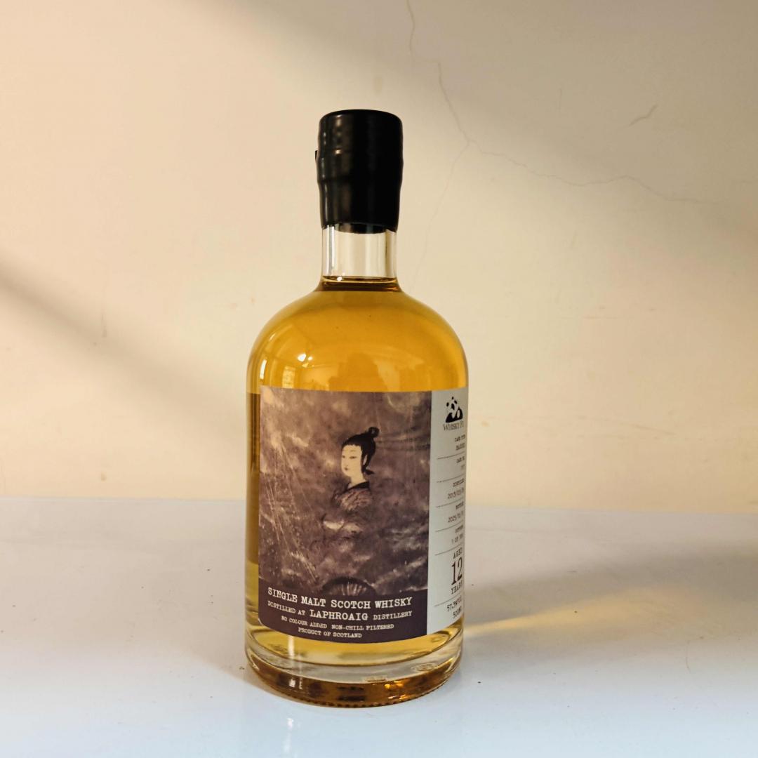 拉弗格2013-2025 12年「云中君与大司命」波本桶单桶单一麦芽威士忌 57.3% 500ml