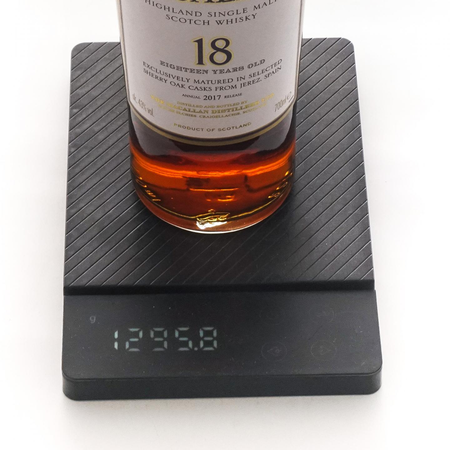 Macallan 麦卡伦 18年 2017 雪莉桶 700ml
