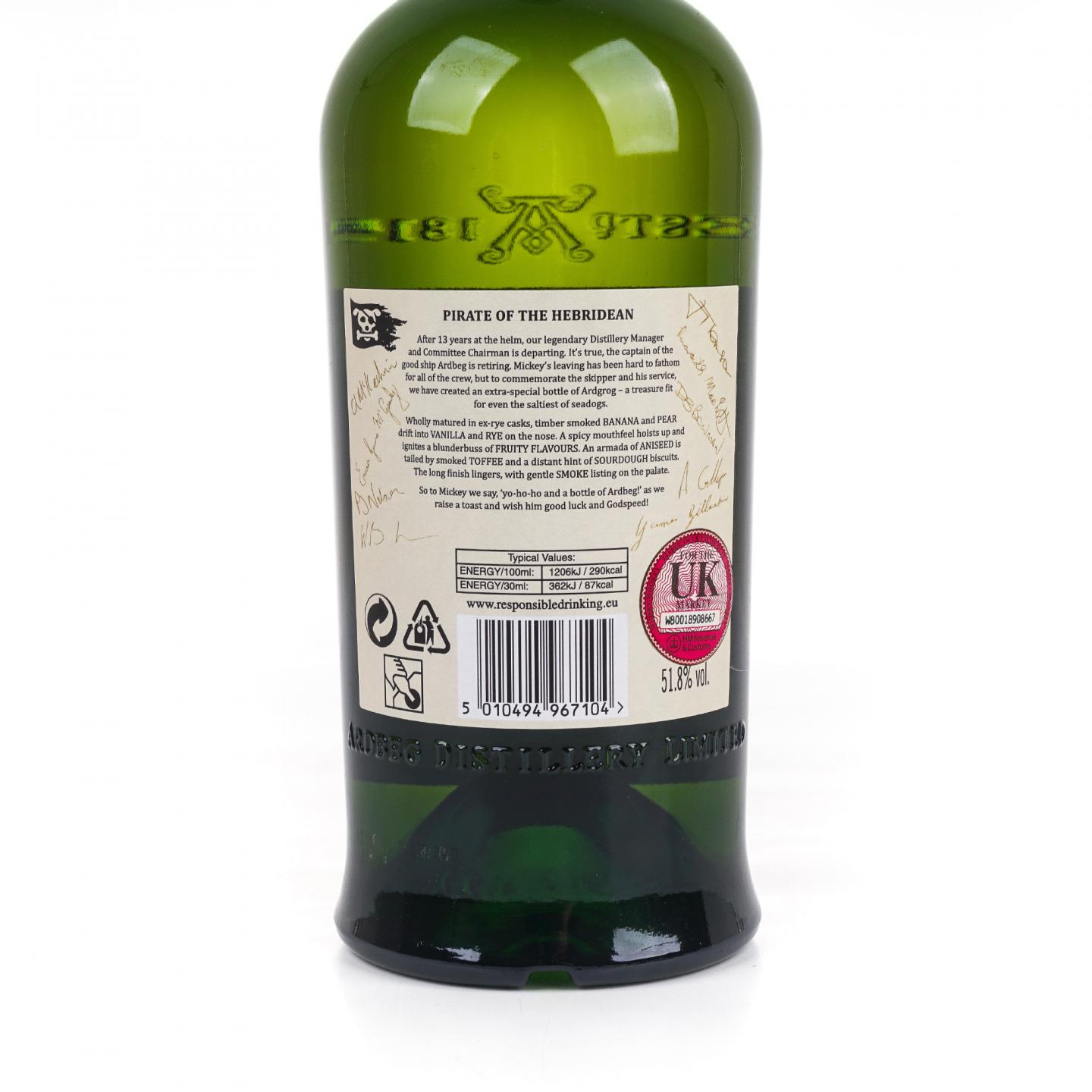 Ardbeg 阿贝 2020 Arrrrrrrdbeg 海盗船长 51.8%Vol.