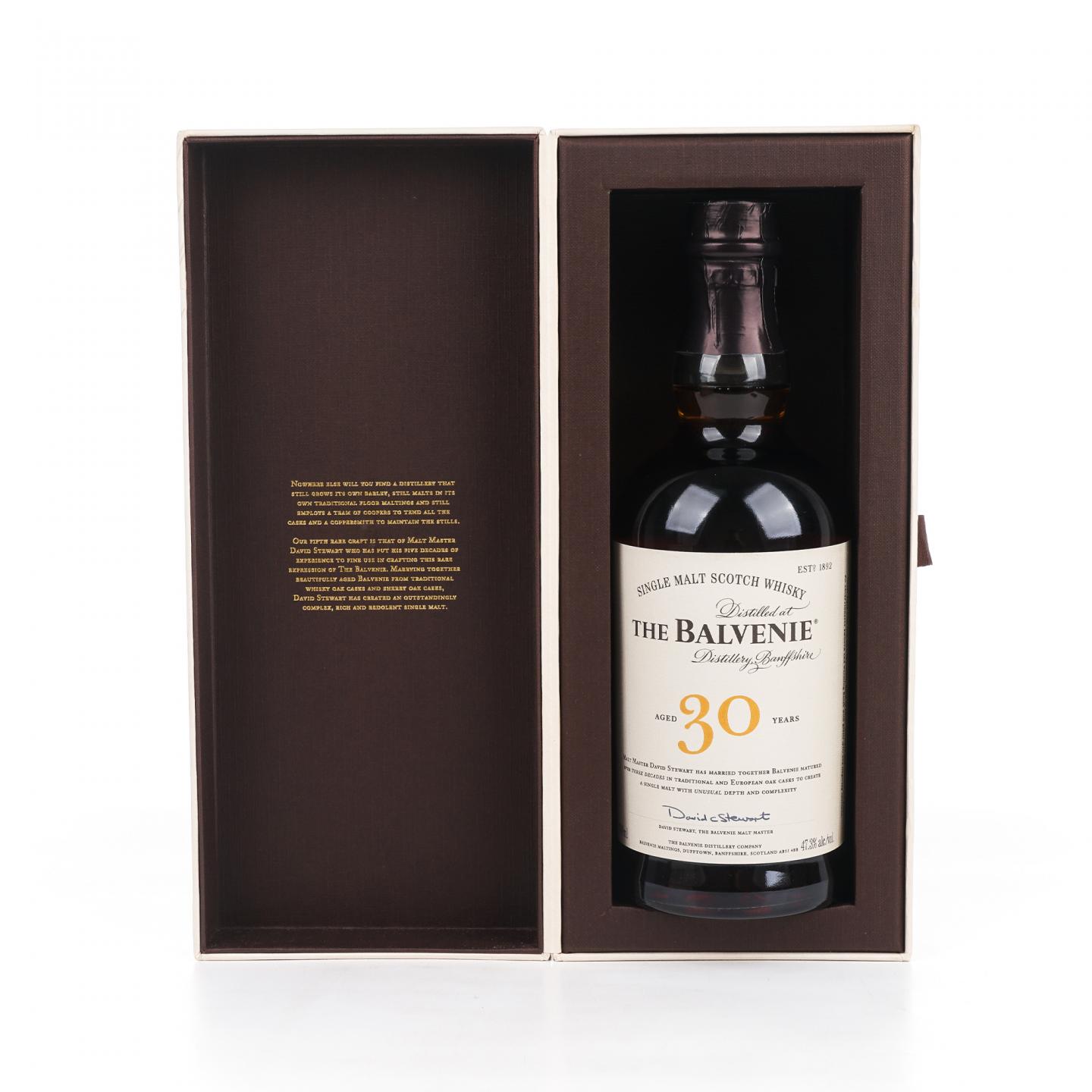 Balvenie 百富 30年 David Stewart 行货