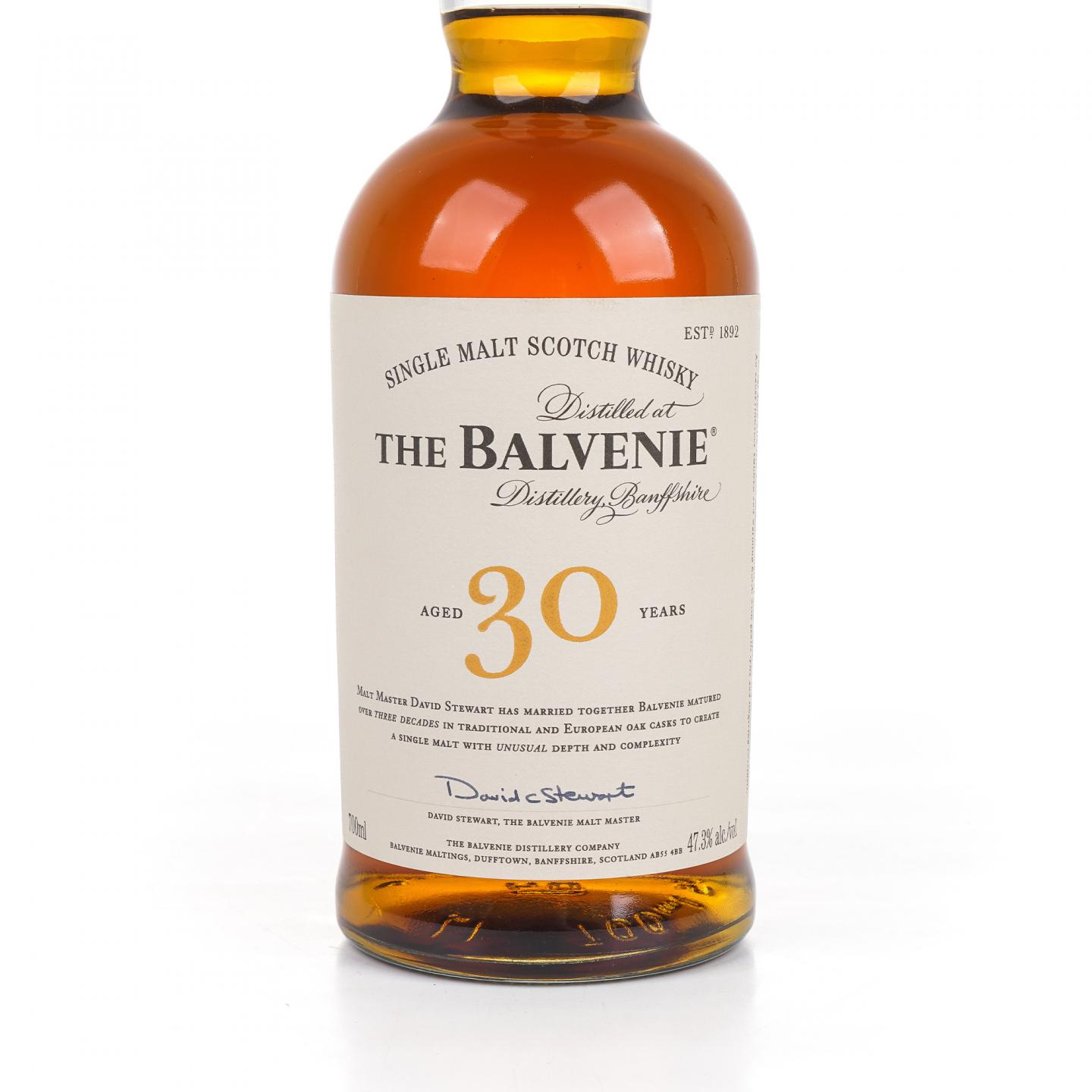 Balvenie 百富 30年 David Stewart 行货