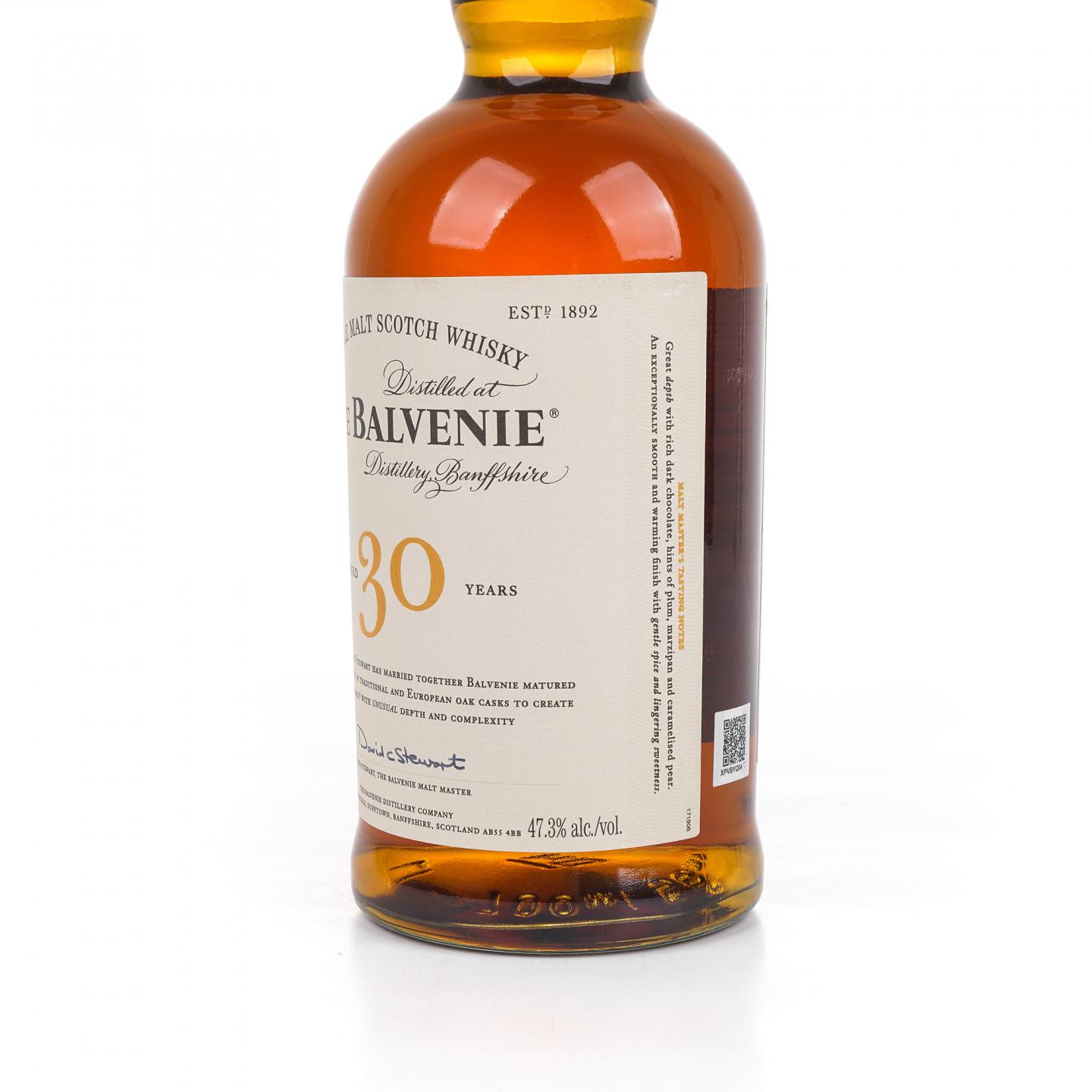Balvenie 百富 30年 David Stewart 行货