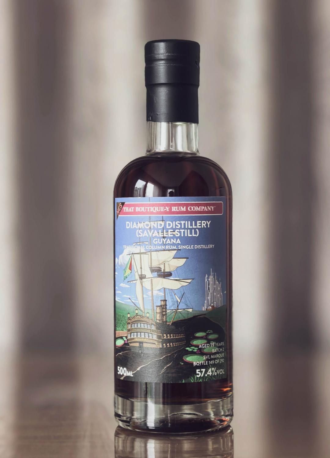 圭亚那Diamond 19年朗姆酒 柱式蒸馏器Savalle 包邮