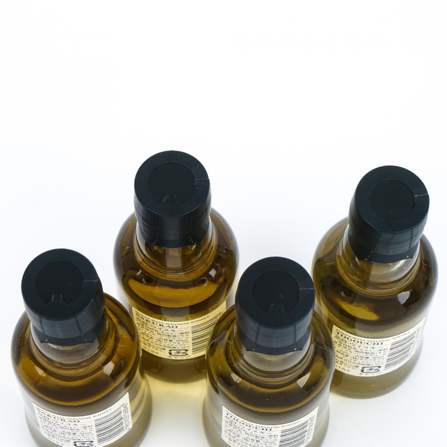 【酒版】樱尾/户河内 单麦 4瓶组*50ml