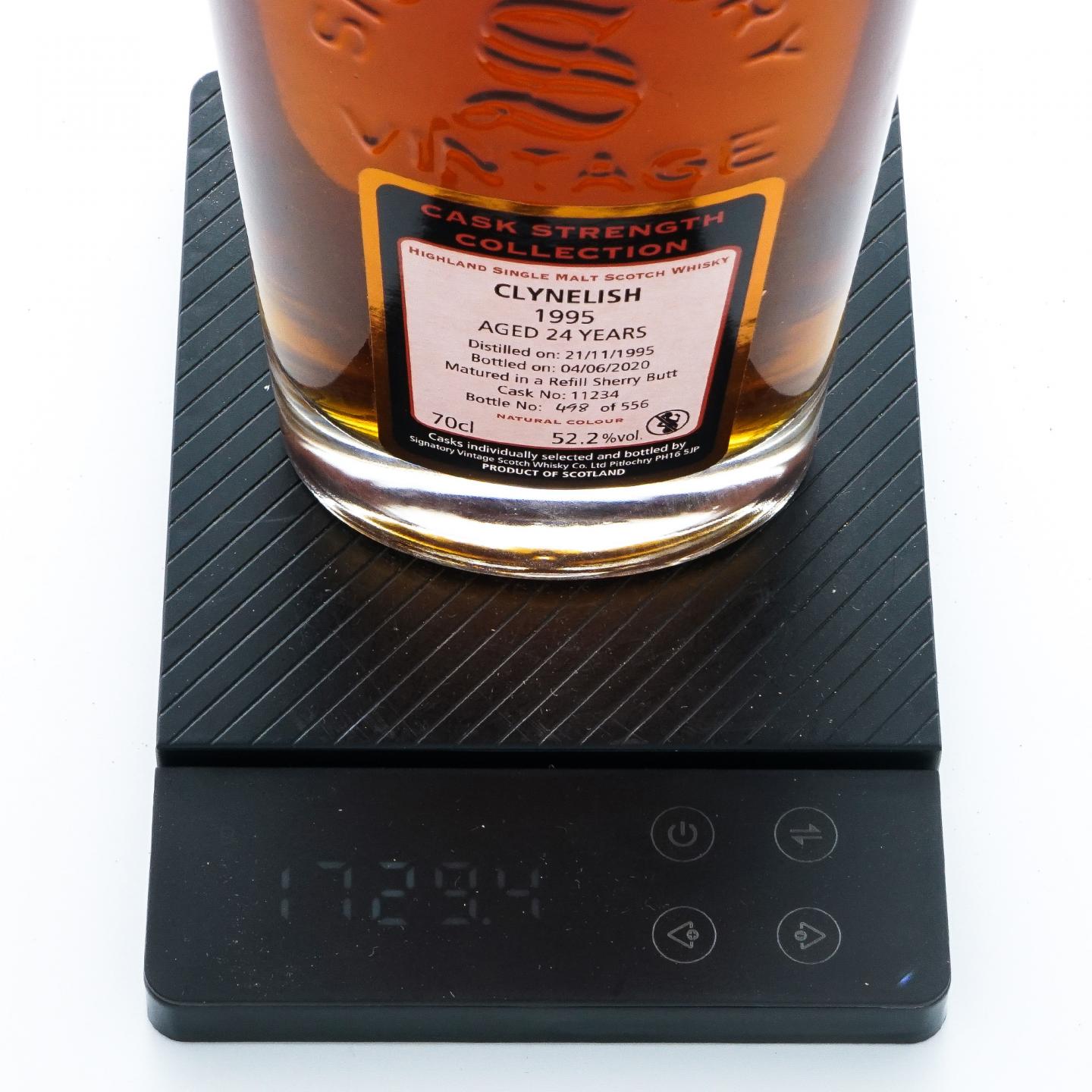 Clynelish 克里尼利基 24年 1995-2020 SV 再填雪莉桶#11234
