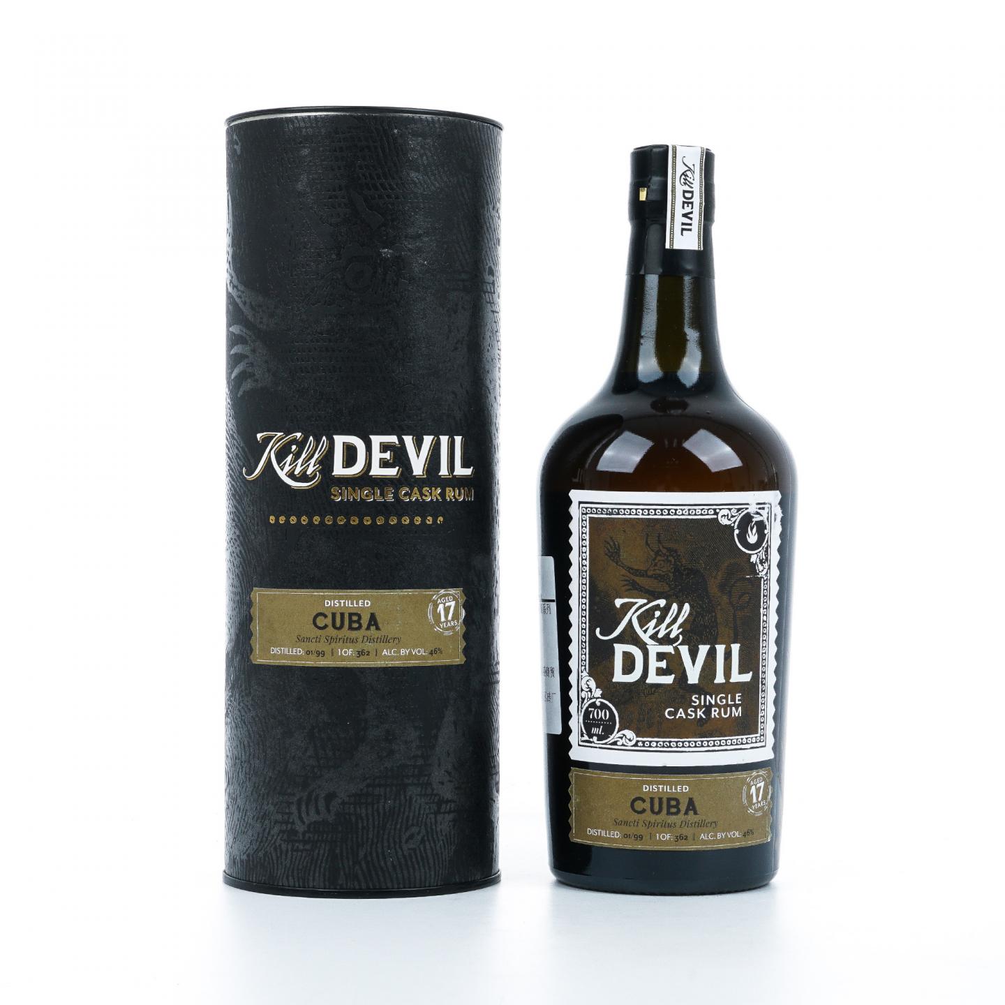 Kill Devil 17年 1999 古巴单桶朗姆酒