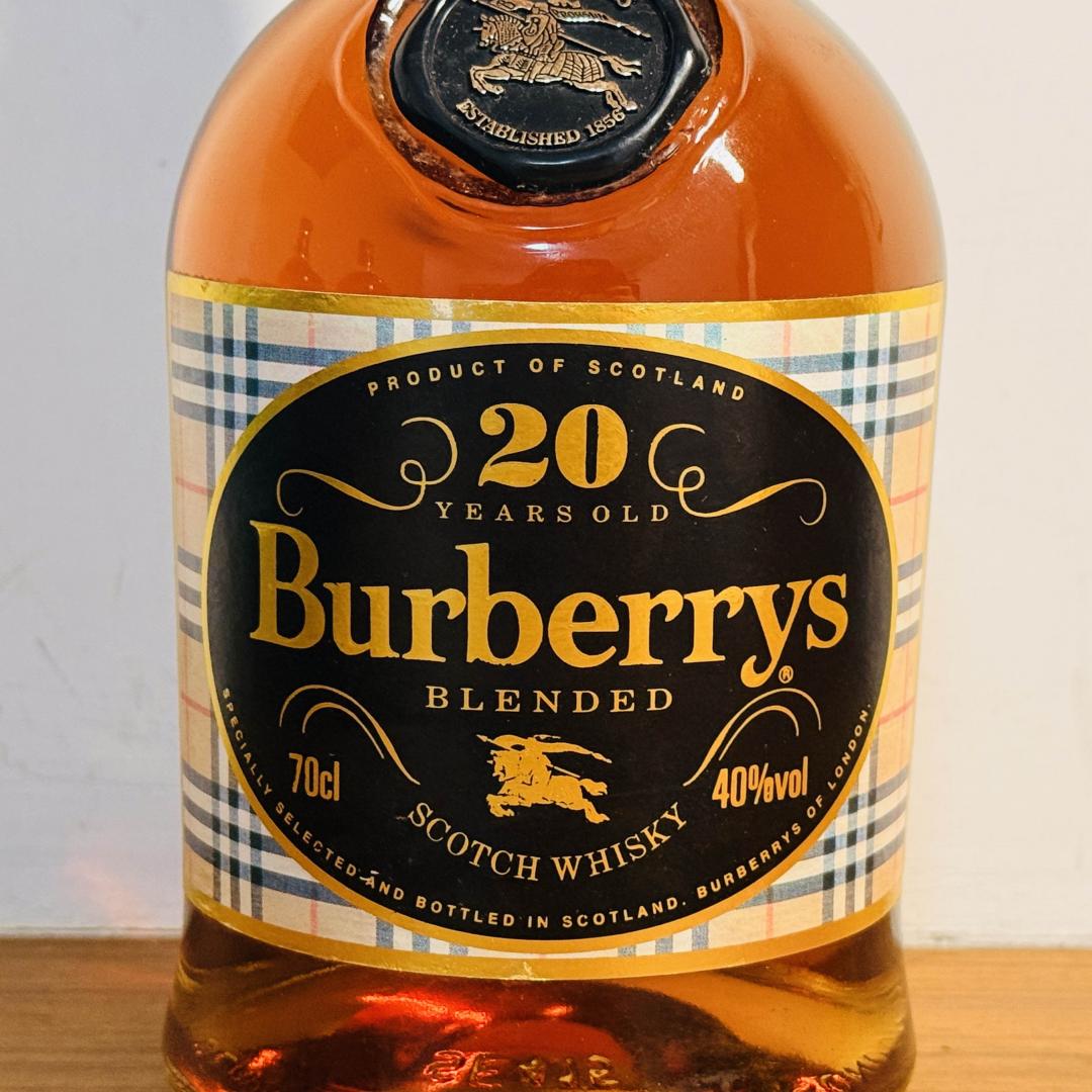 80年代 Burberry 20年经典雪莉桶苏格兰威士忌 700ml 40%
