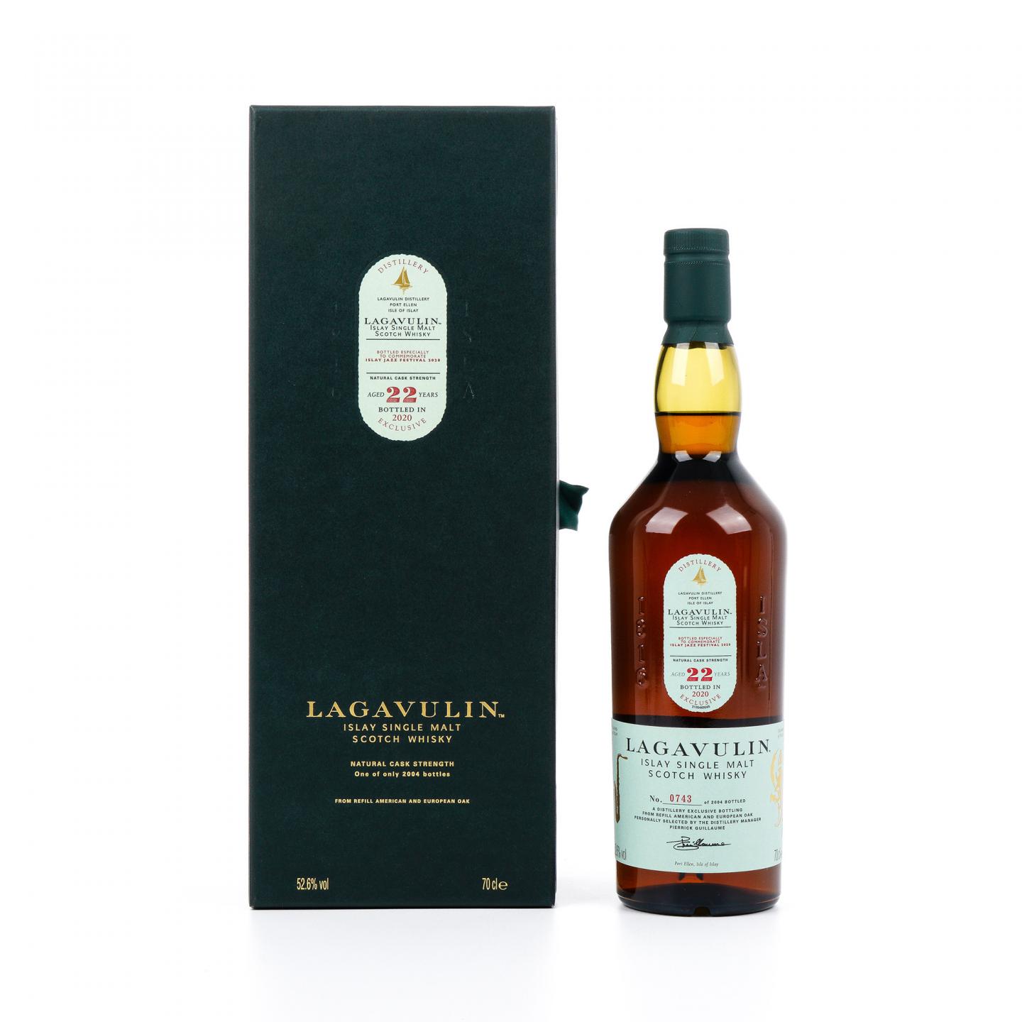 Lagavulin 乐加维林 22年 2020 爵士音乐节 桶强