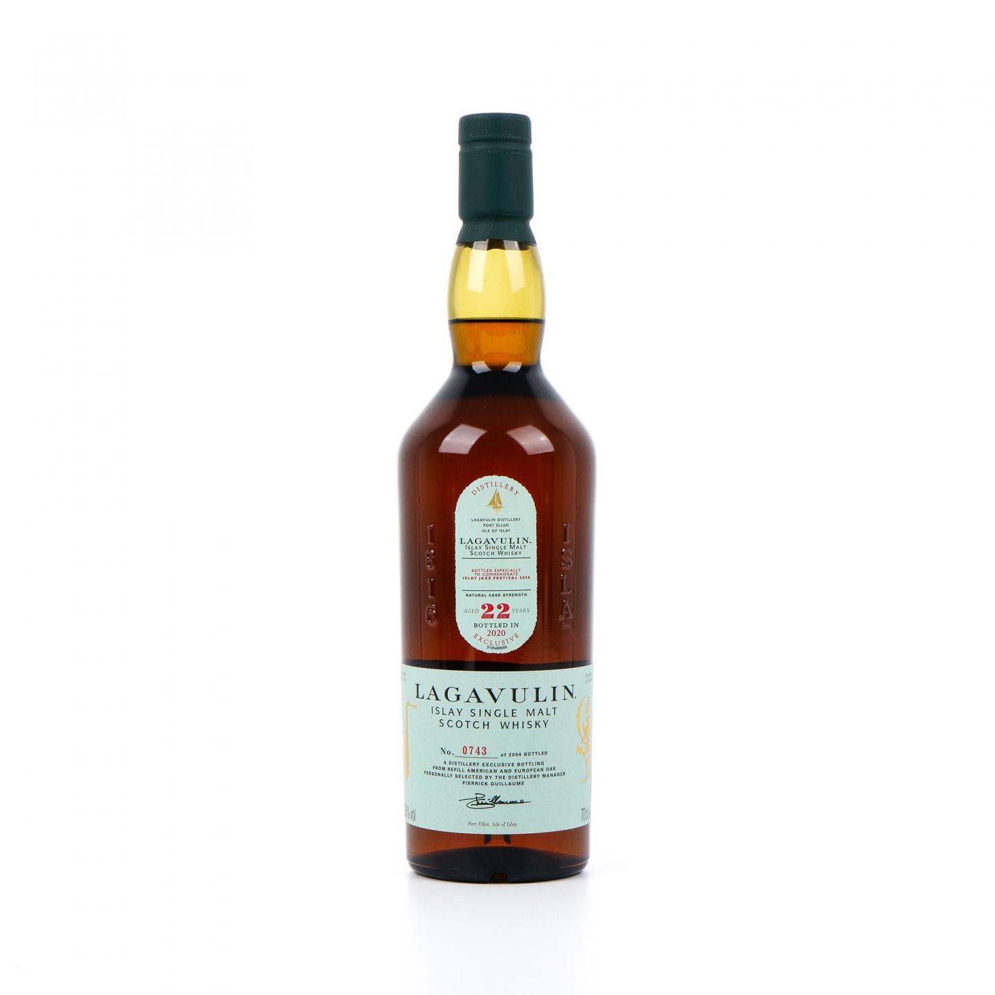 Lagavulin 乐加维林 22年 2020 爵士音乐节 桶强