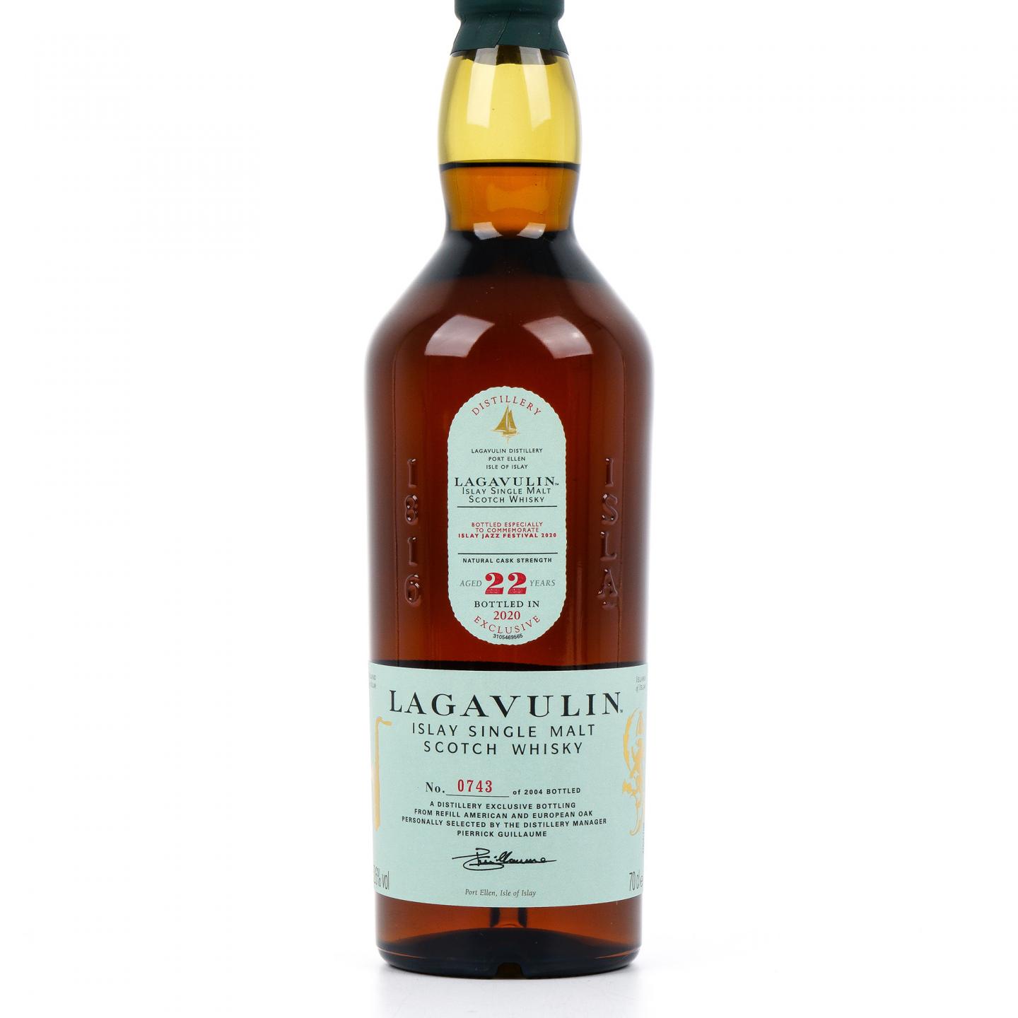 Lagavulin 乐加维林 22年 2020 爵士音乐节 桶强