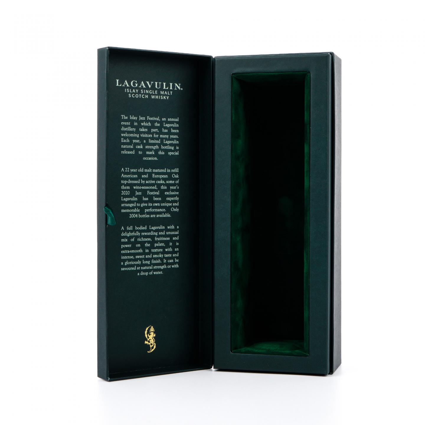 Lagavulin 乐加维林 22年 2020 爵士音乐节 桶强