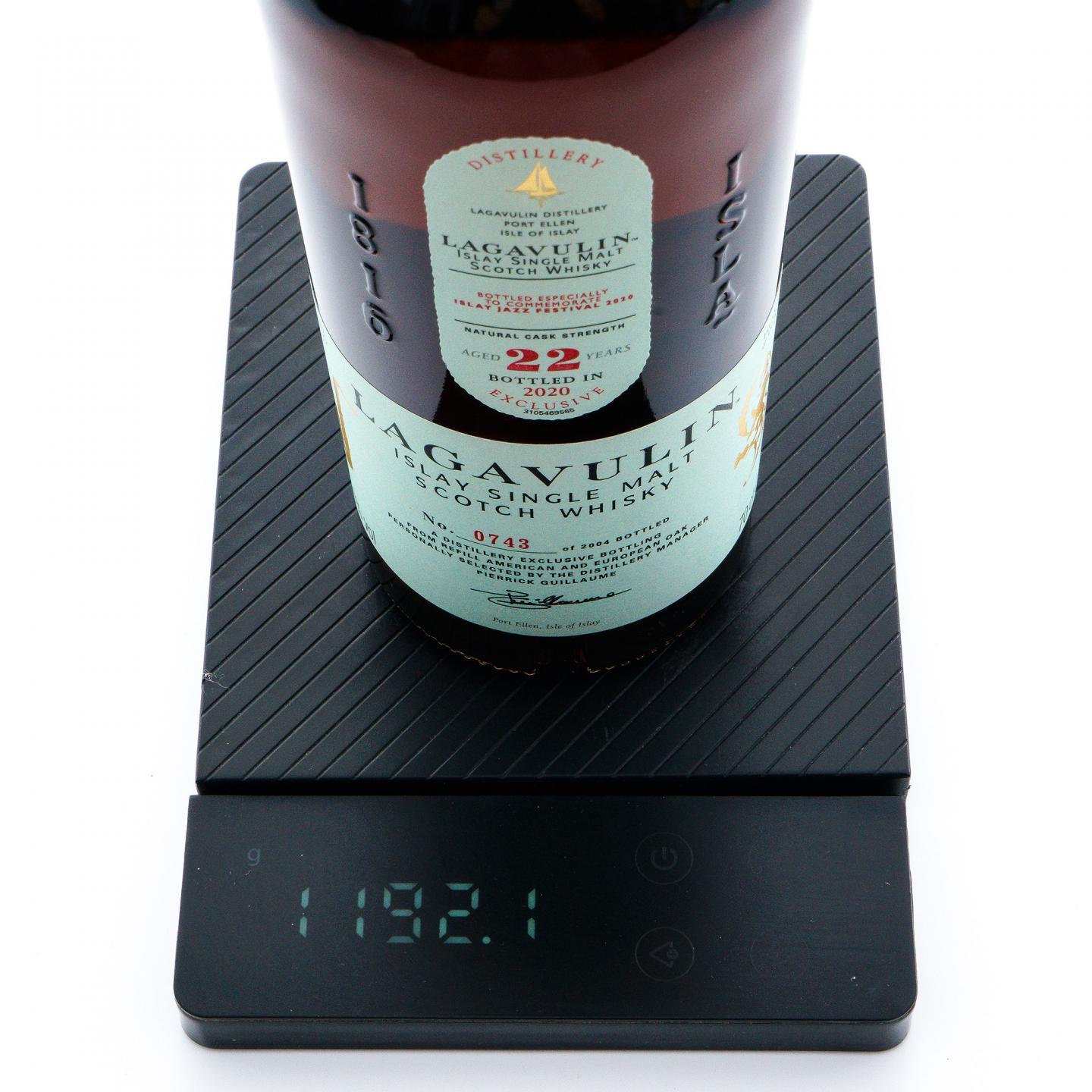 Lagavulin 乐加维林 22年 2020 爵士音乐节 桶强