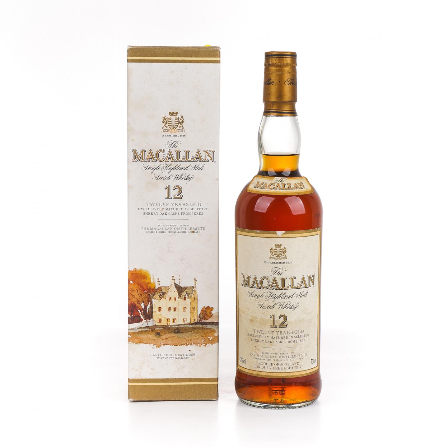 Macallan 麦卡伦 12年 雪莉桶 750ml