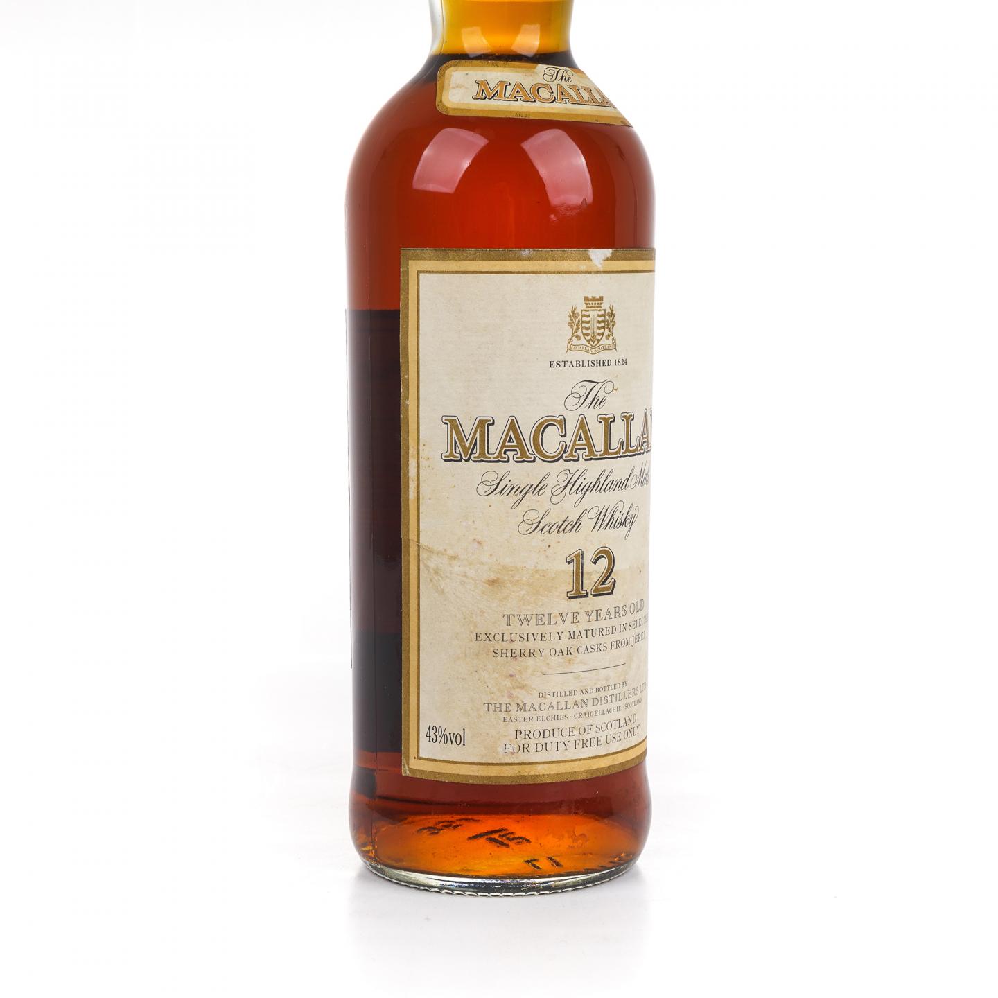 Macallan 麦卡伦 12年 雪莉桶 750ml