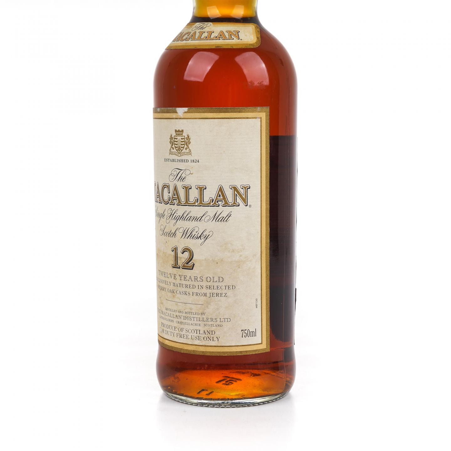 Macallan 麦卡伦 12年 雪莉桶 750ml