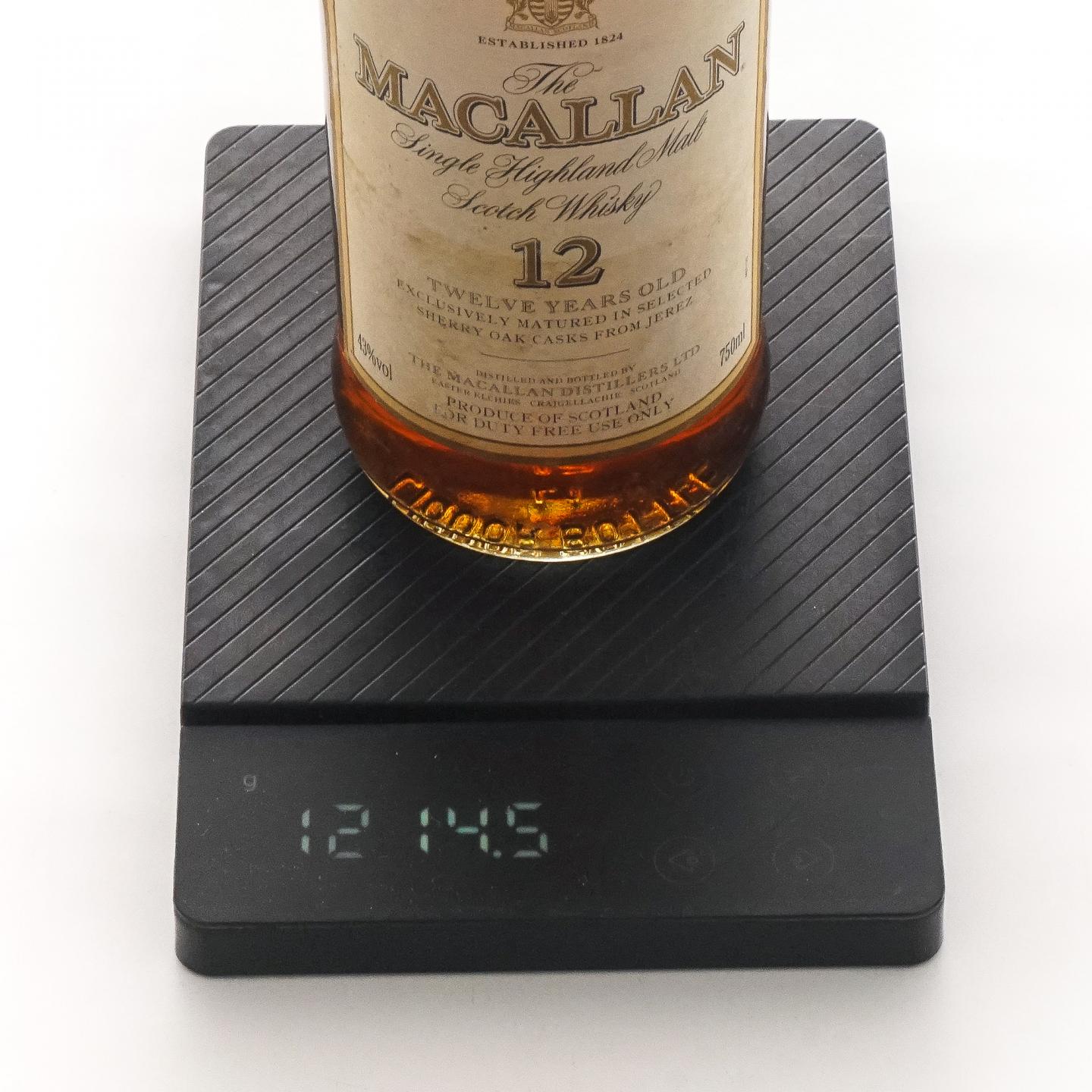 Macallan 麦卡伦 12年 雪莉桶 750ml