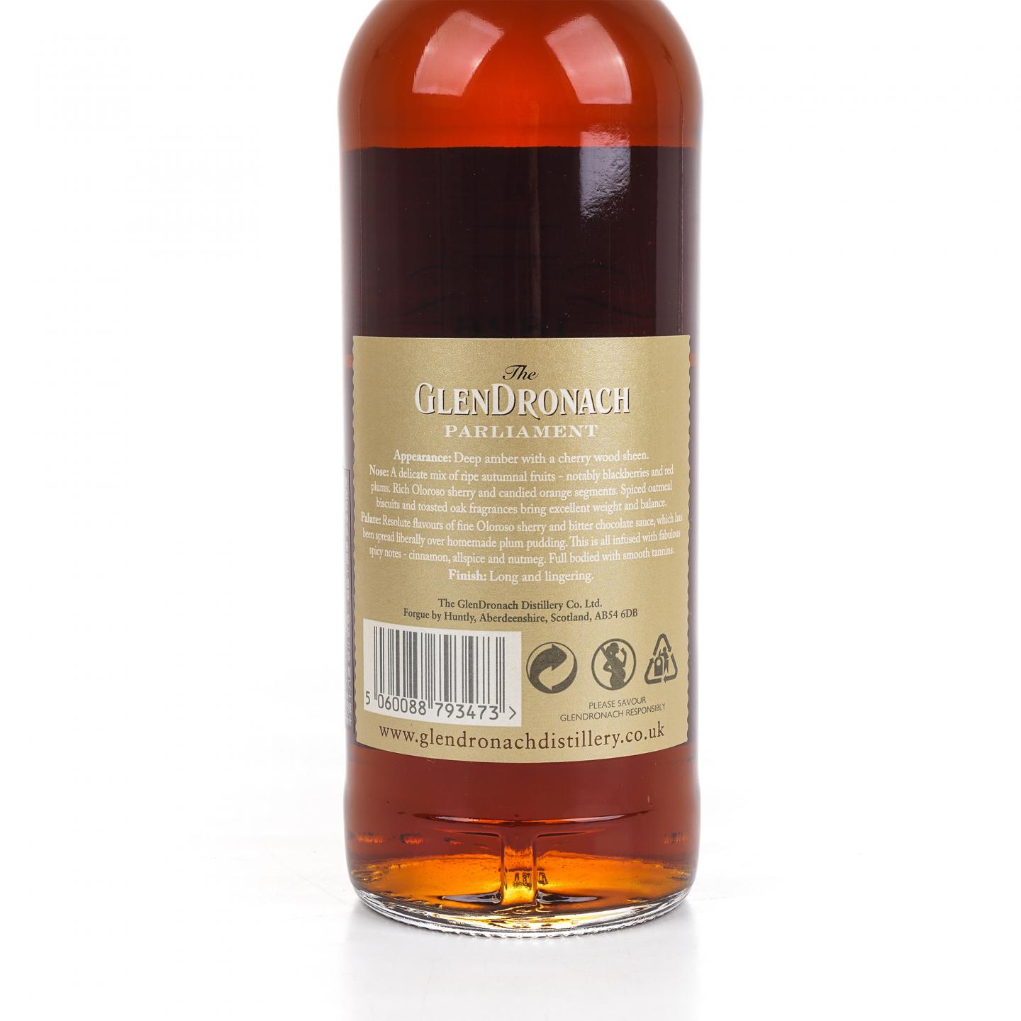 Glendronach 格兰多纳 21年 Parliament