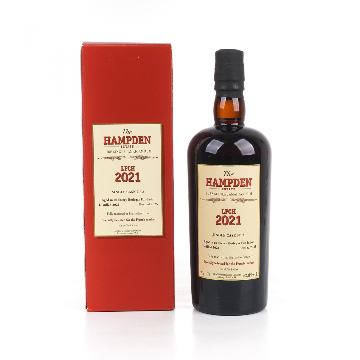 汉普登 LFCH 2021-2025 单桶朗姆酒