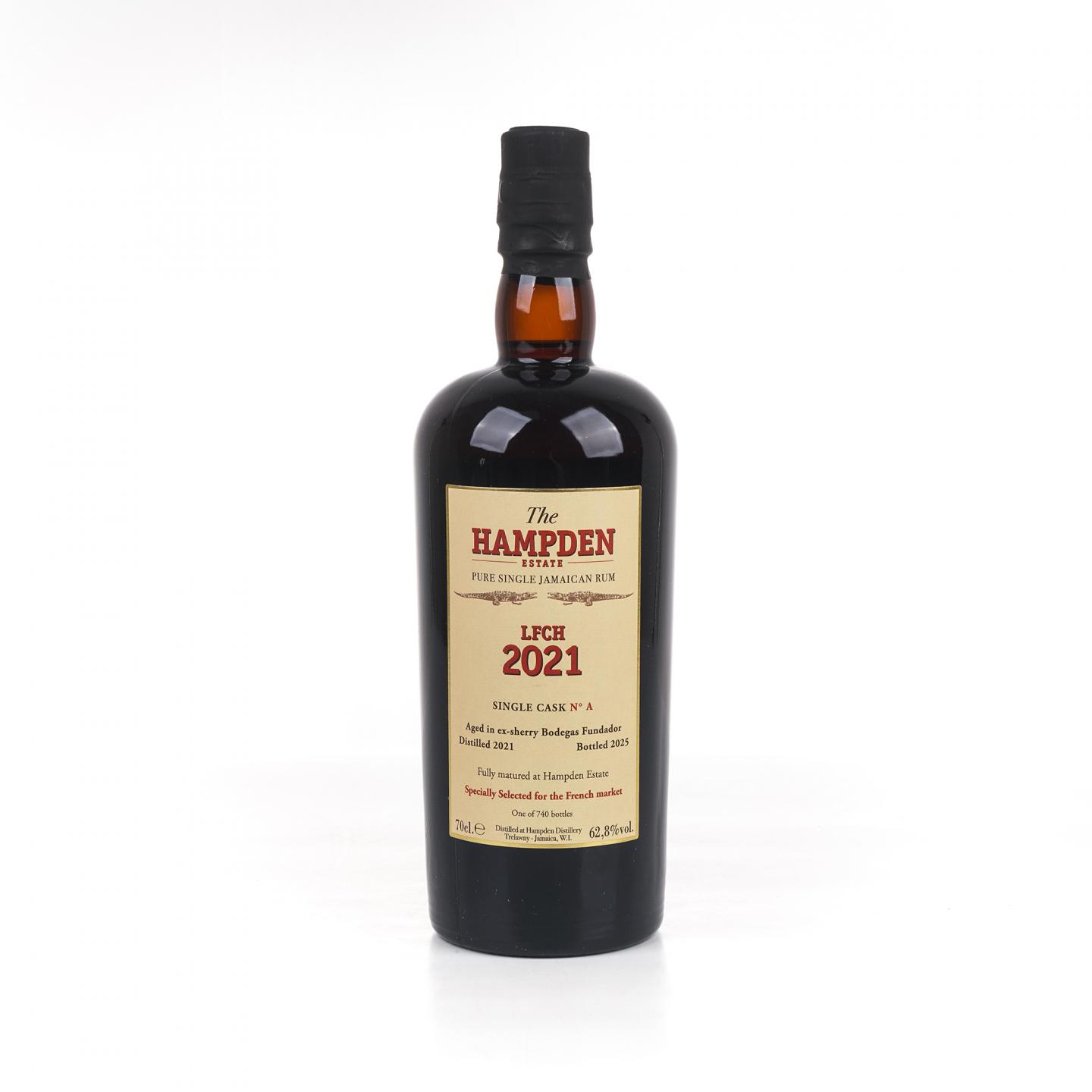 汉普登 LFCH 2021-2025 单桶朗姆酒