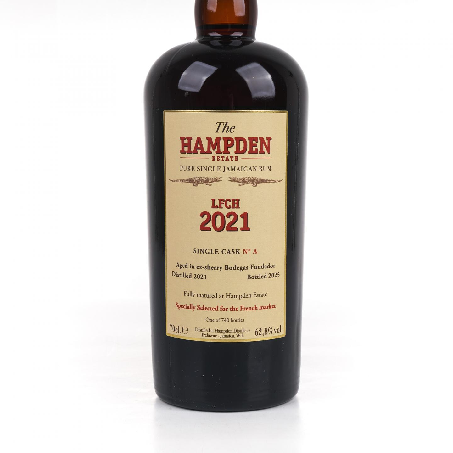 汉普登 LFCH 2021-2025 单桶朗姆酒