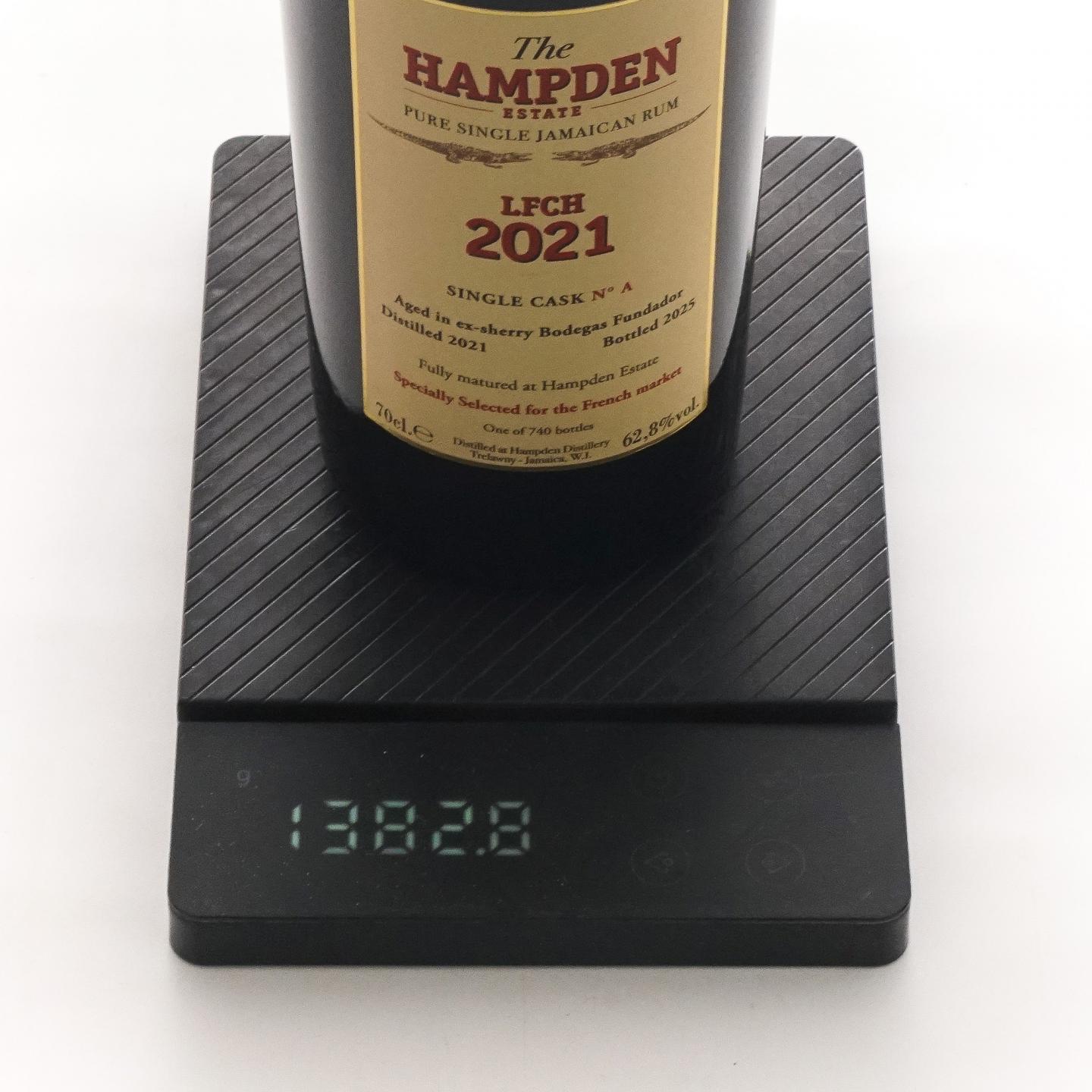 汉普登 LFCH 2021-2025 单桶朗姆酒