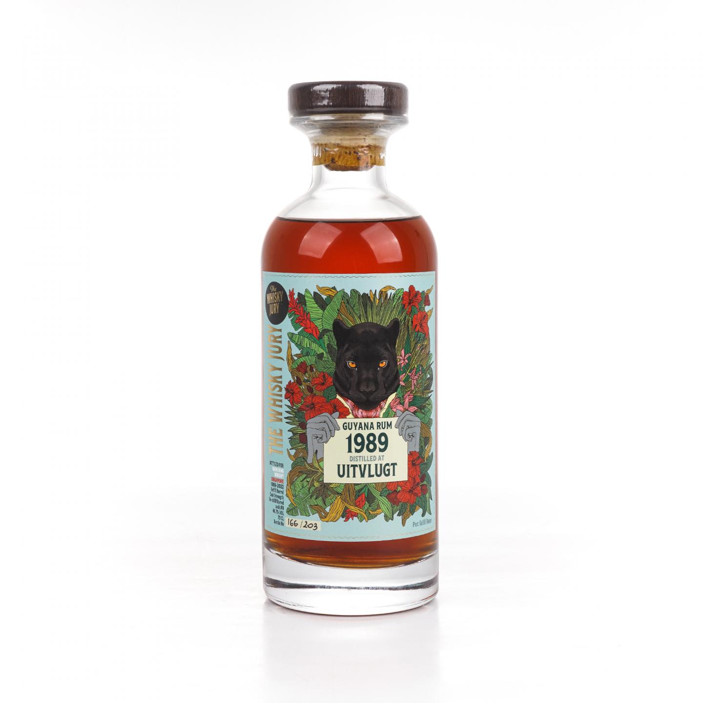 Guyana 1989-2022 Uitvlugt 朗姆酒 The Whisky Jury 桶强