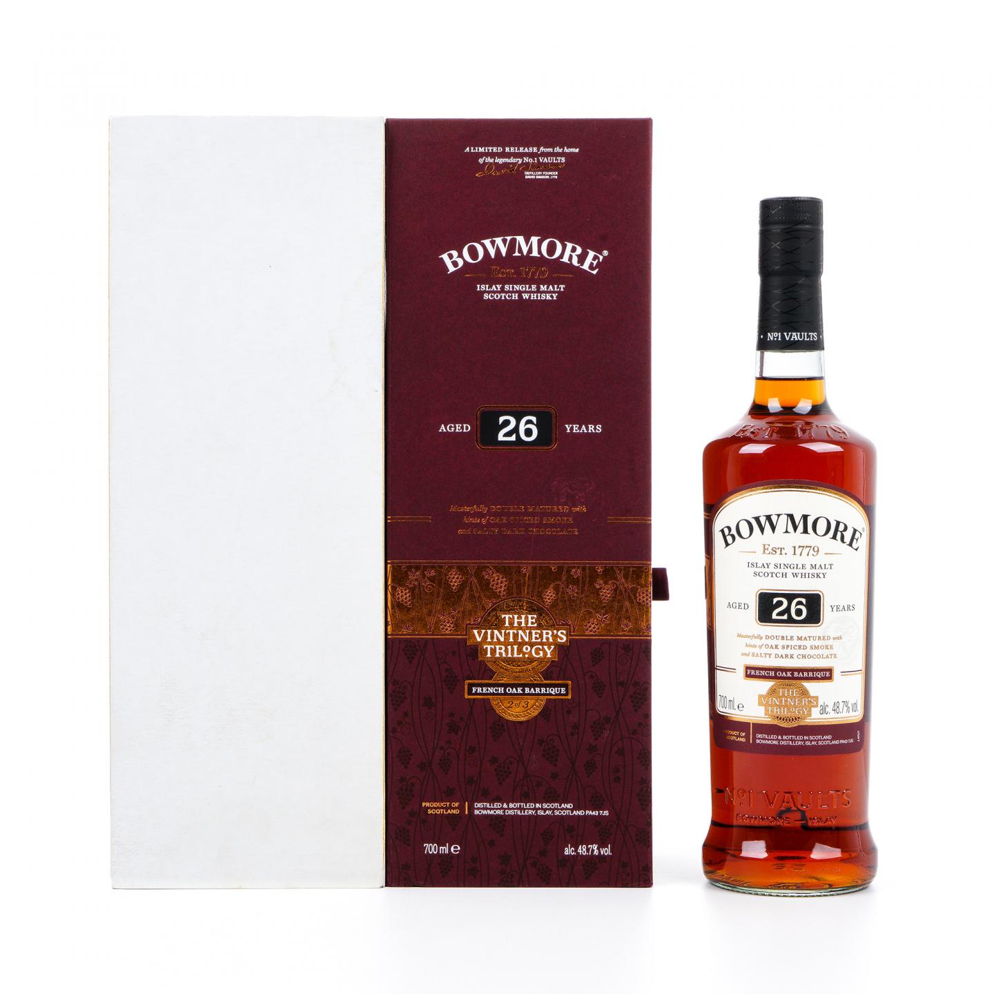 Bowmore 波摩 26年 2017 酒庄三部曲系列之二 48.7%Vol.