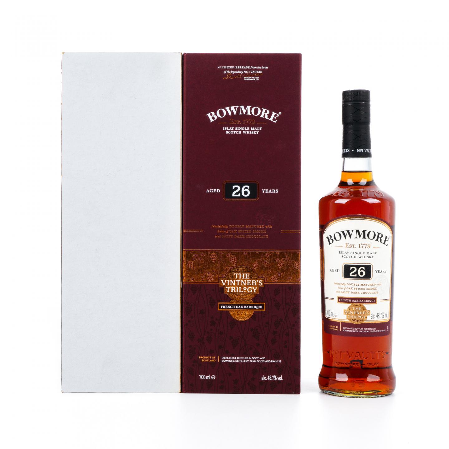 Bowmore 波摩 26年 2017 酒庄三部曲系列之二 700ml