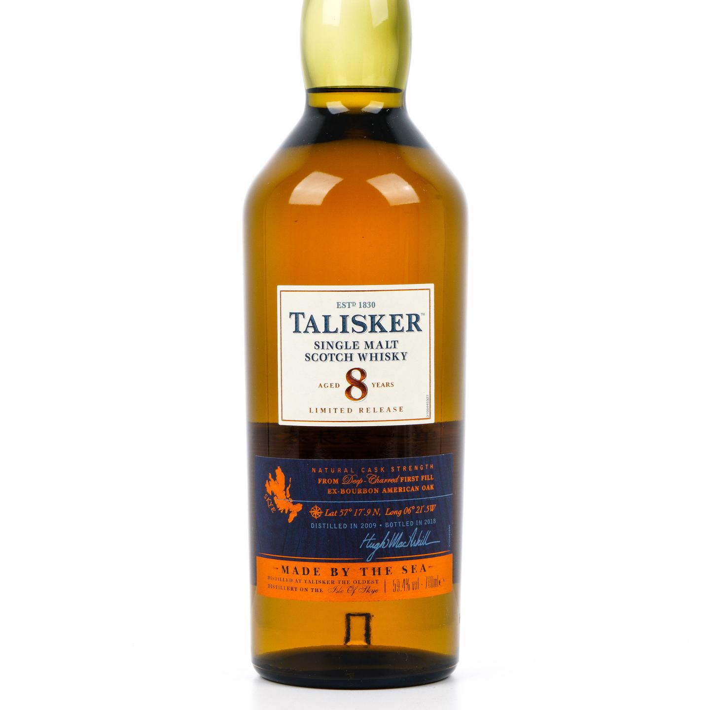 Talisker 泰斯卡 8年 2009-2018 行货