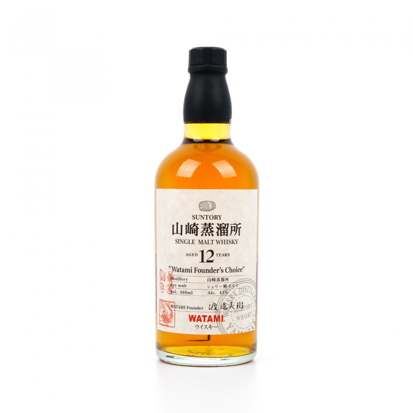 山崎 12年 渡边美树 Watami Founder’s Choice 660ML