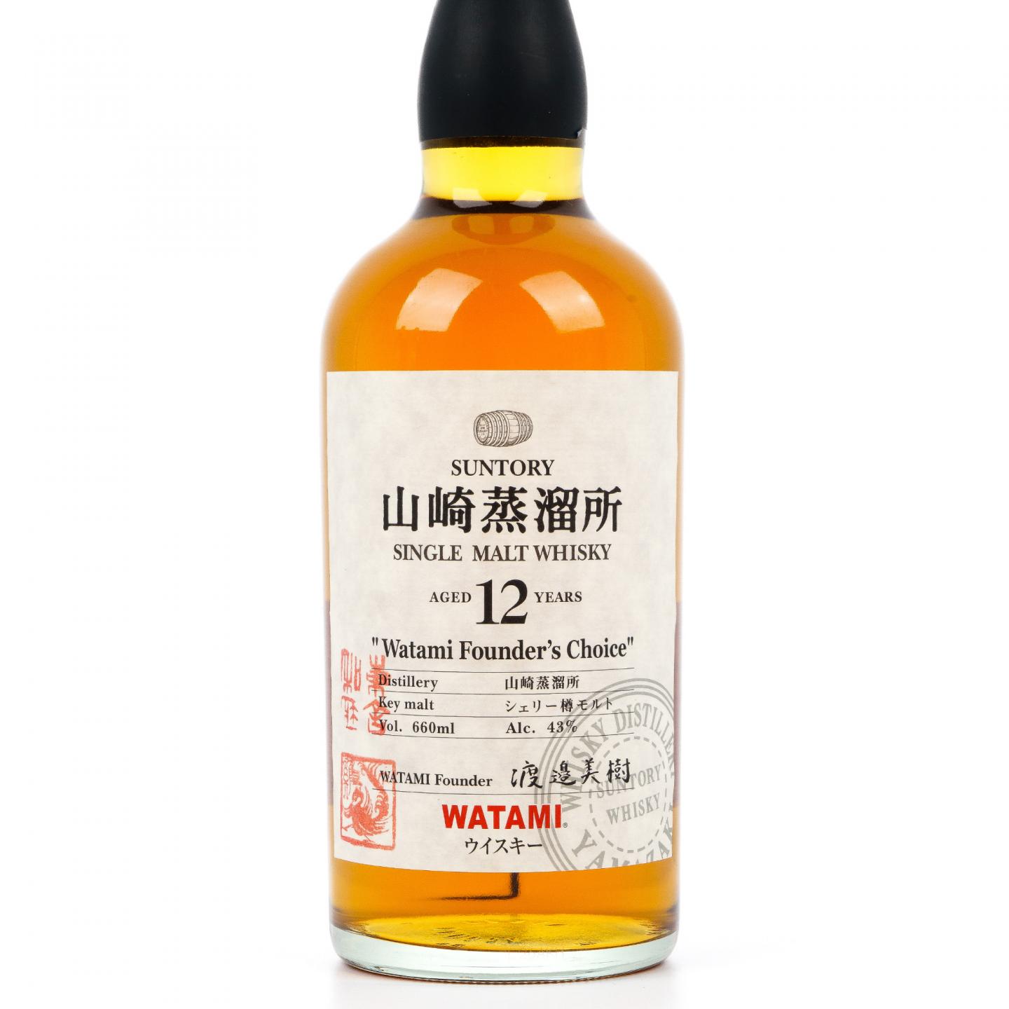 山崎 12年 渡边美树 Watami Founder’s Choice 660ML