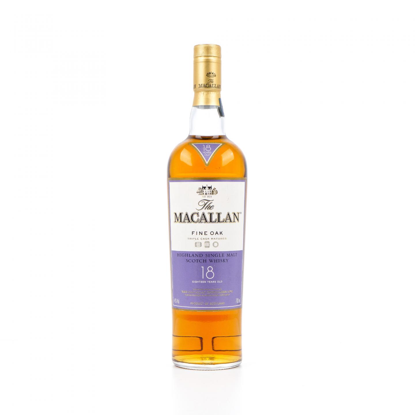 Macallan 麦卡伦 18年 Fine Oak